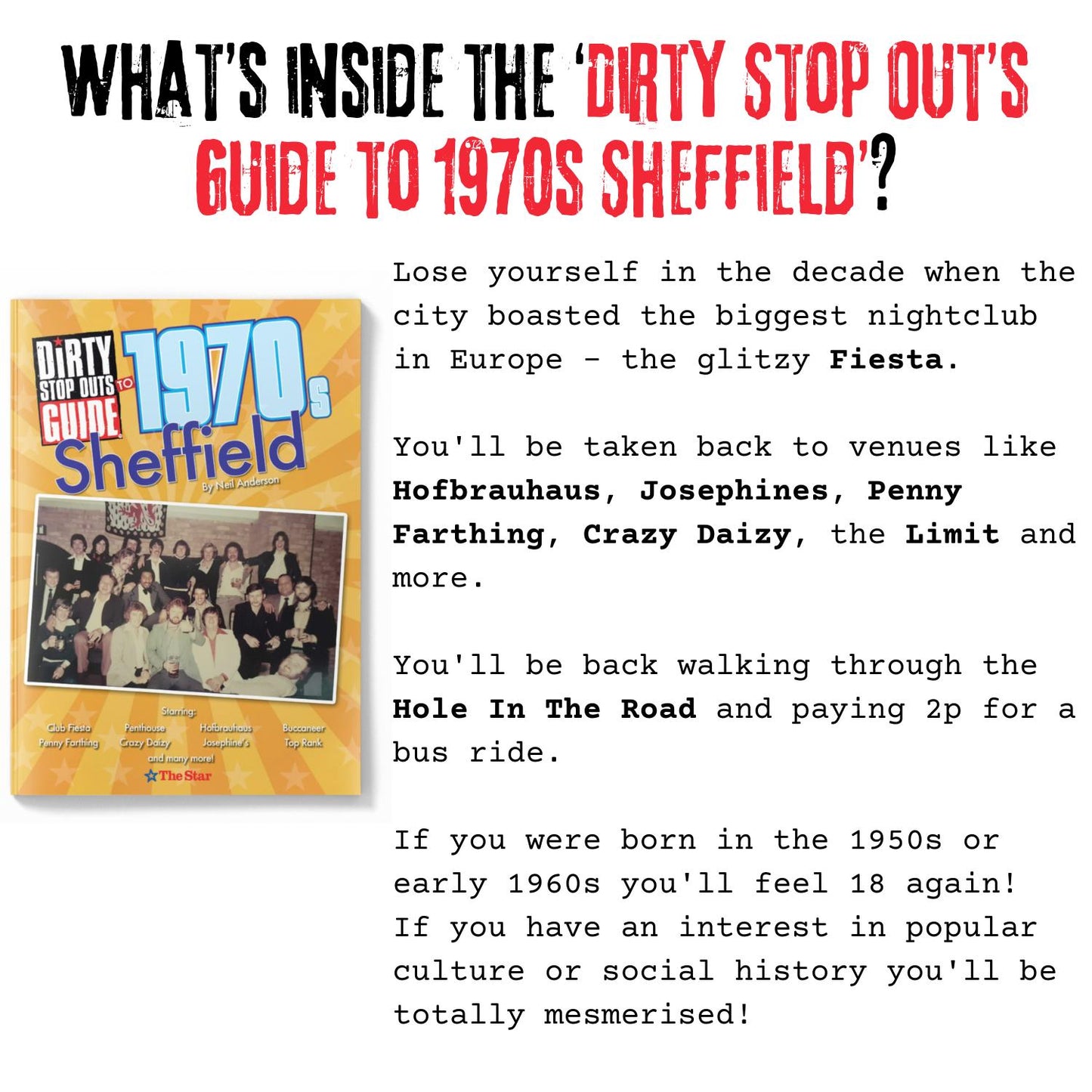 Dirty Stop Out's Guide to 1970s Coventry - collector's edition