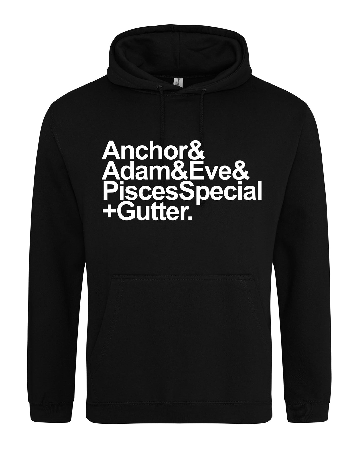 Anchor to Adam & Eve unisex fit hoodie - various colours - Dirty Stop Outs