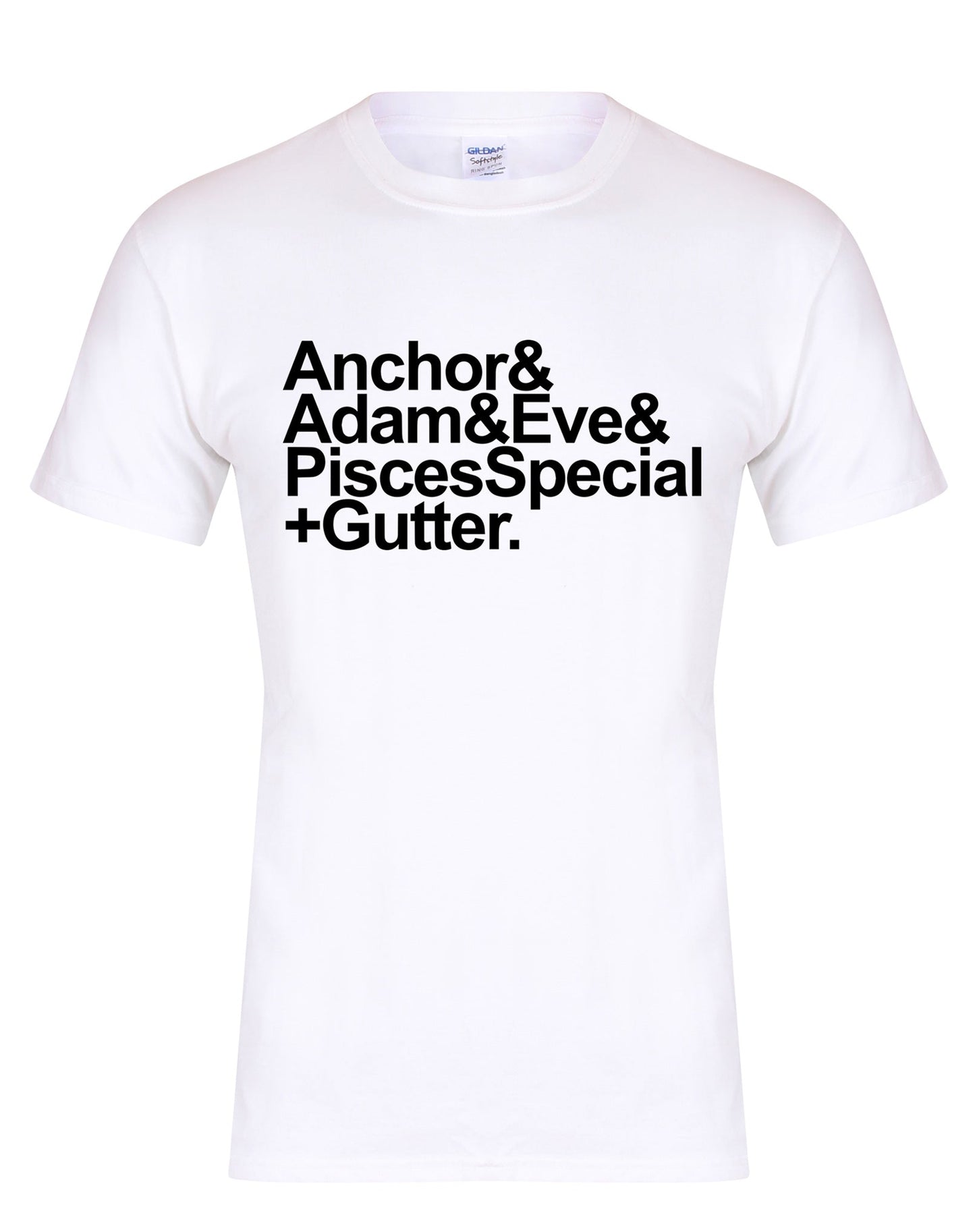 Anchor to Adam & Eve unisex fit T-shirt - various colours - Dirty Stop Outs