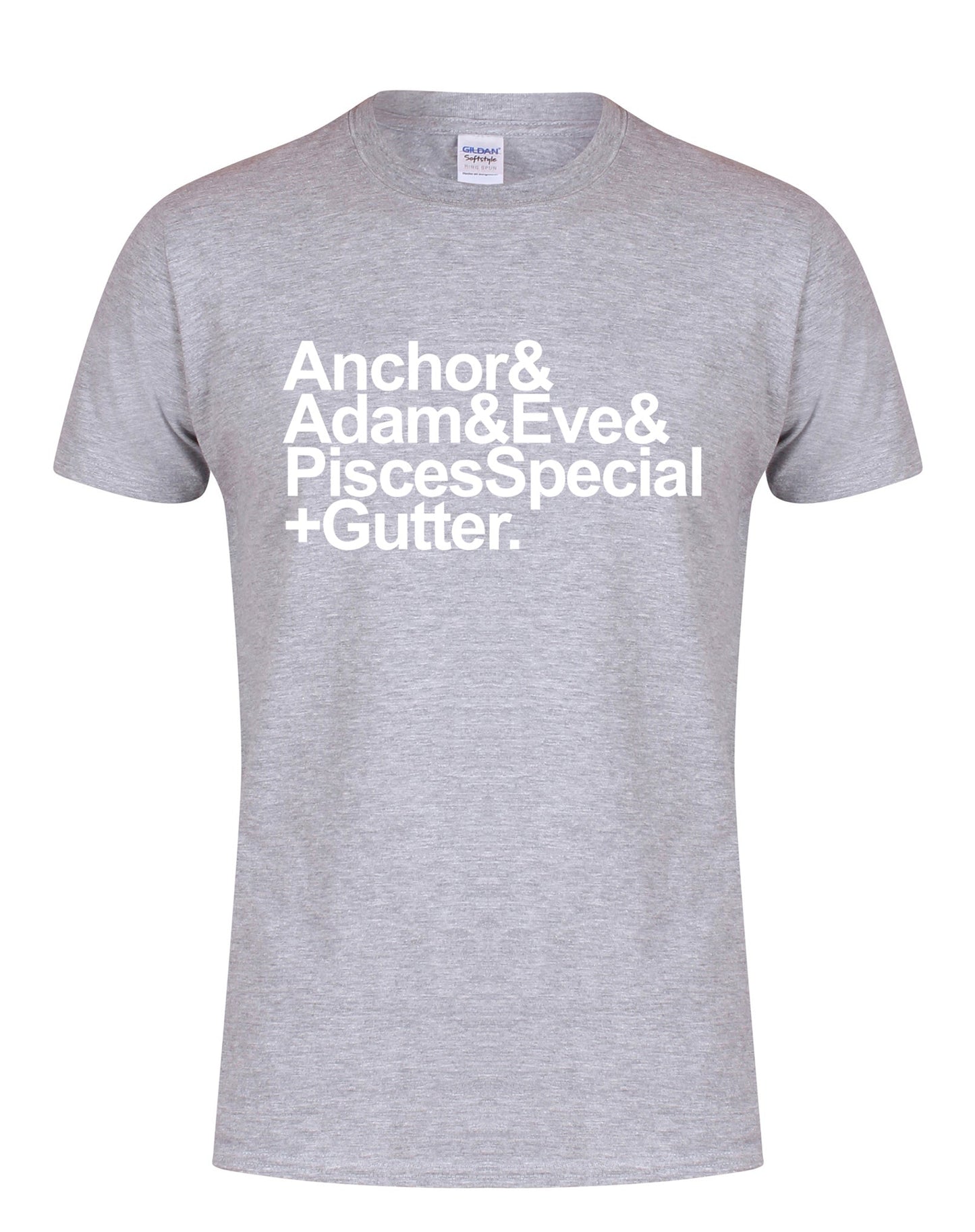 Anchor to Adam & Eve unisex fit T-shirt - various colours - Dirty Stop Outs