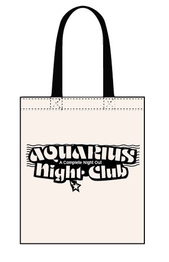 Aquarius canvas tote bag - Dirty Stop Outs