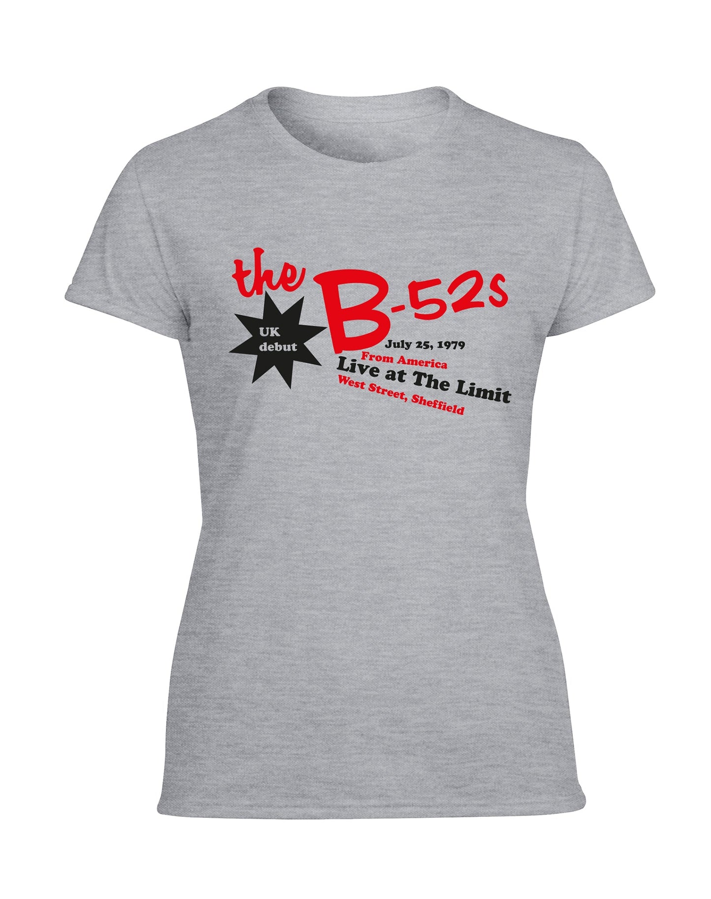 B-52's at the Limit ladies fit t-shirt- various colours - Dirty Stop Outs