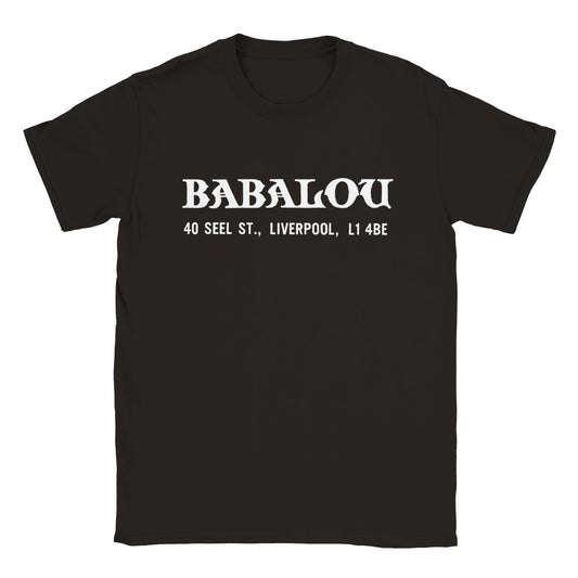 Babalou - unisex fit T-shirt - various colours - Dirty Stop Outs