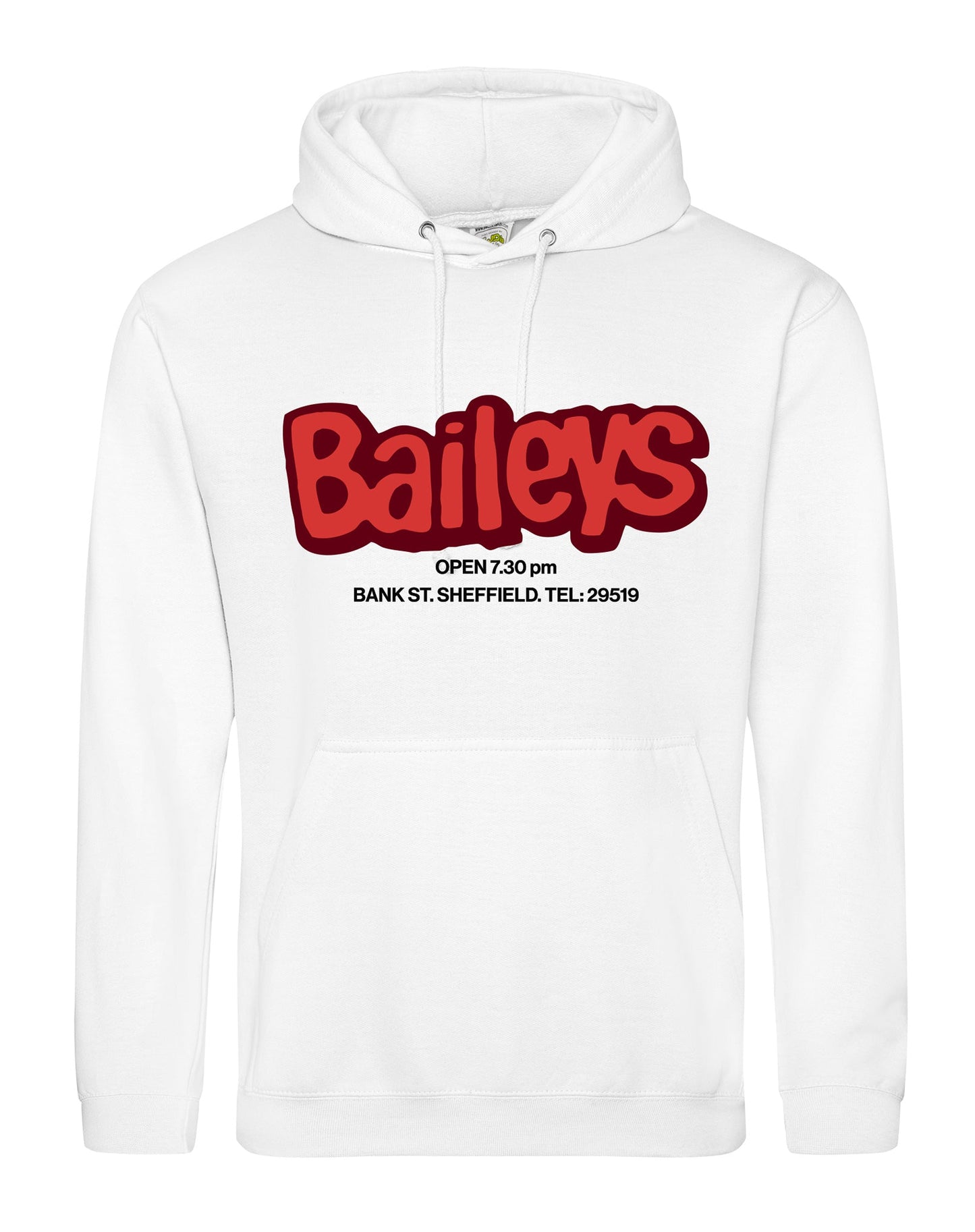 Baileys unisex fit hoodie - various colours - Dirty Stop Outs