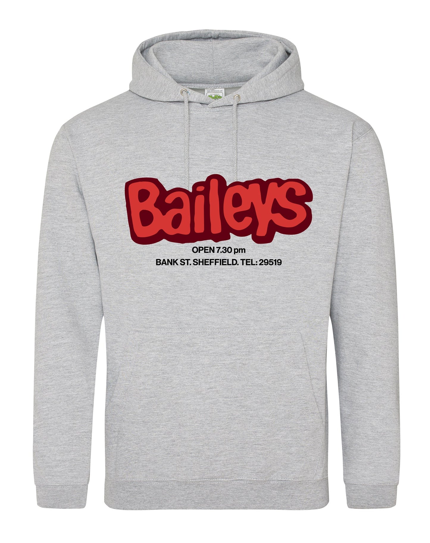 Baileys unisex fit hoodie - various colours - Dirty Stop Outs