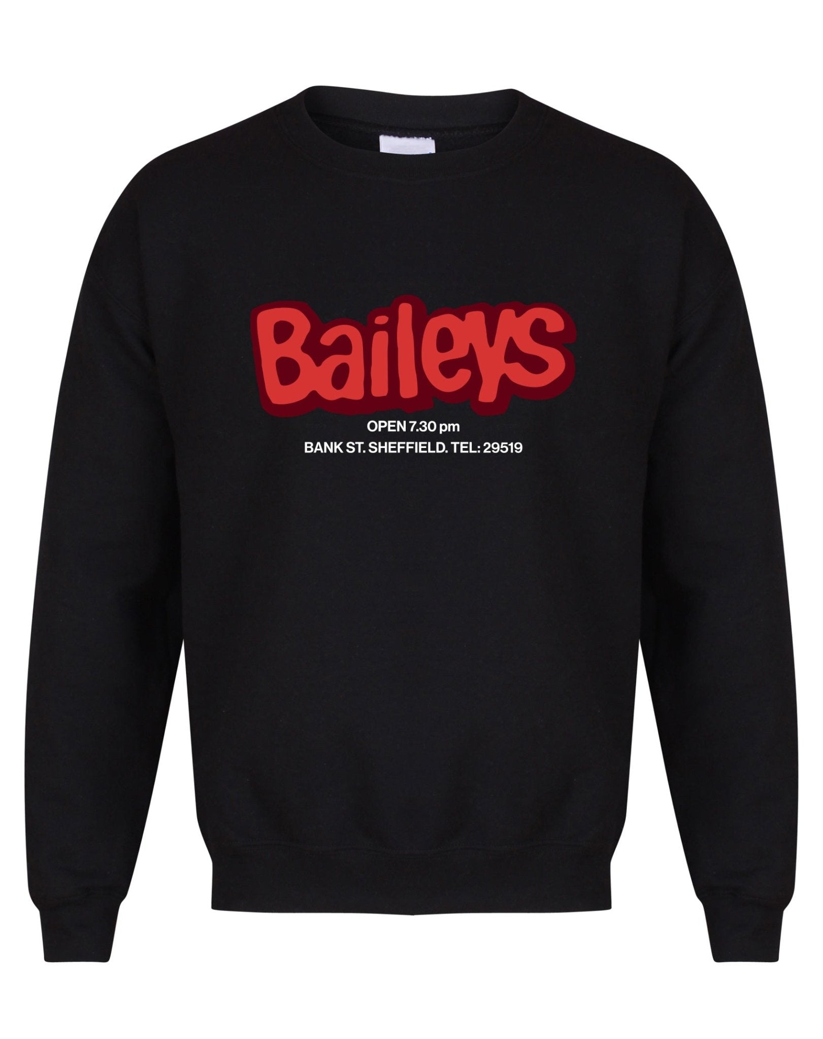 Baileys unisex fit sweatshirt - various colours - Dirty Stop Outs