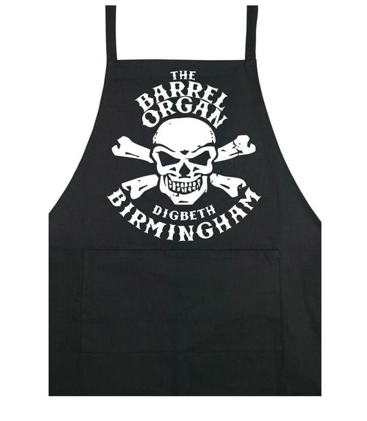 Barrel Organ cooking apron - Dirty Stop Outs