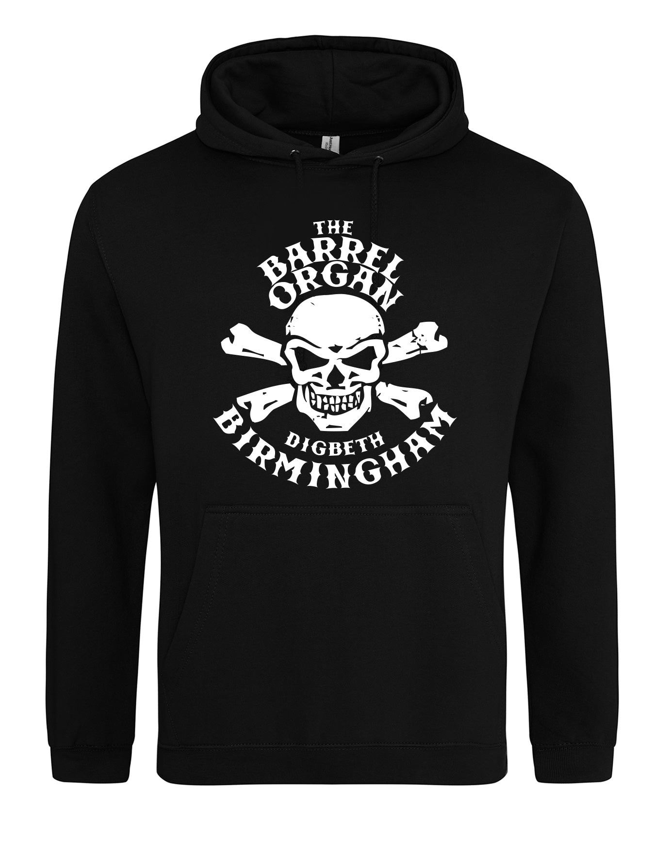 Barrel Organ skull crossbones unisex hoodie - various colours - Dirty Stop Outs