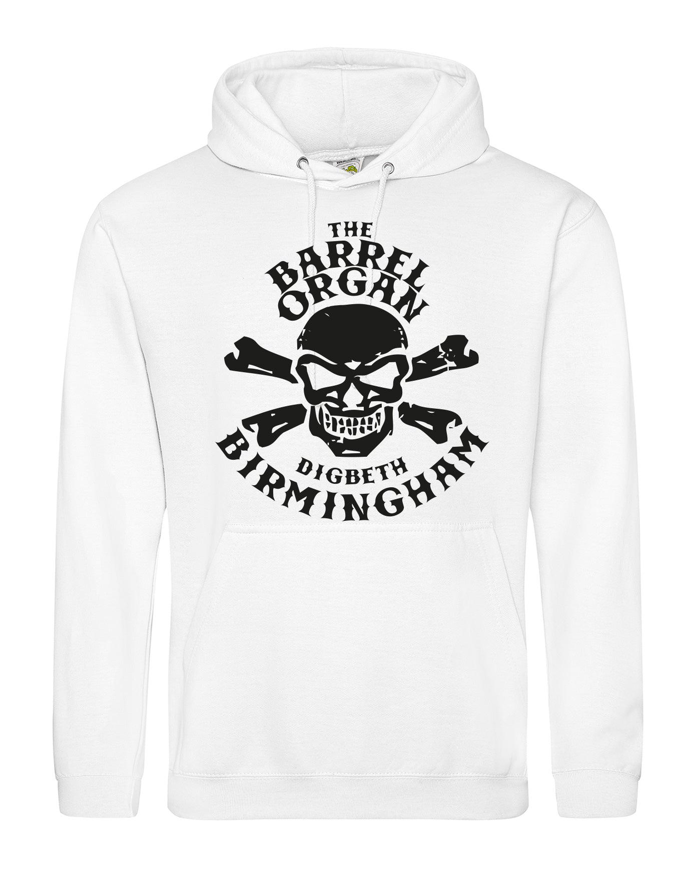 Barrel Organ skull crossbones unisex hoodie - various colours - Dirty Stop Outs