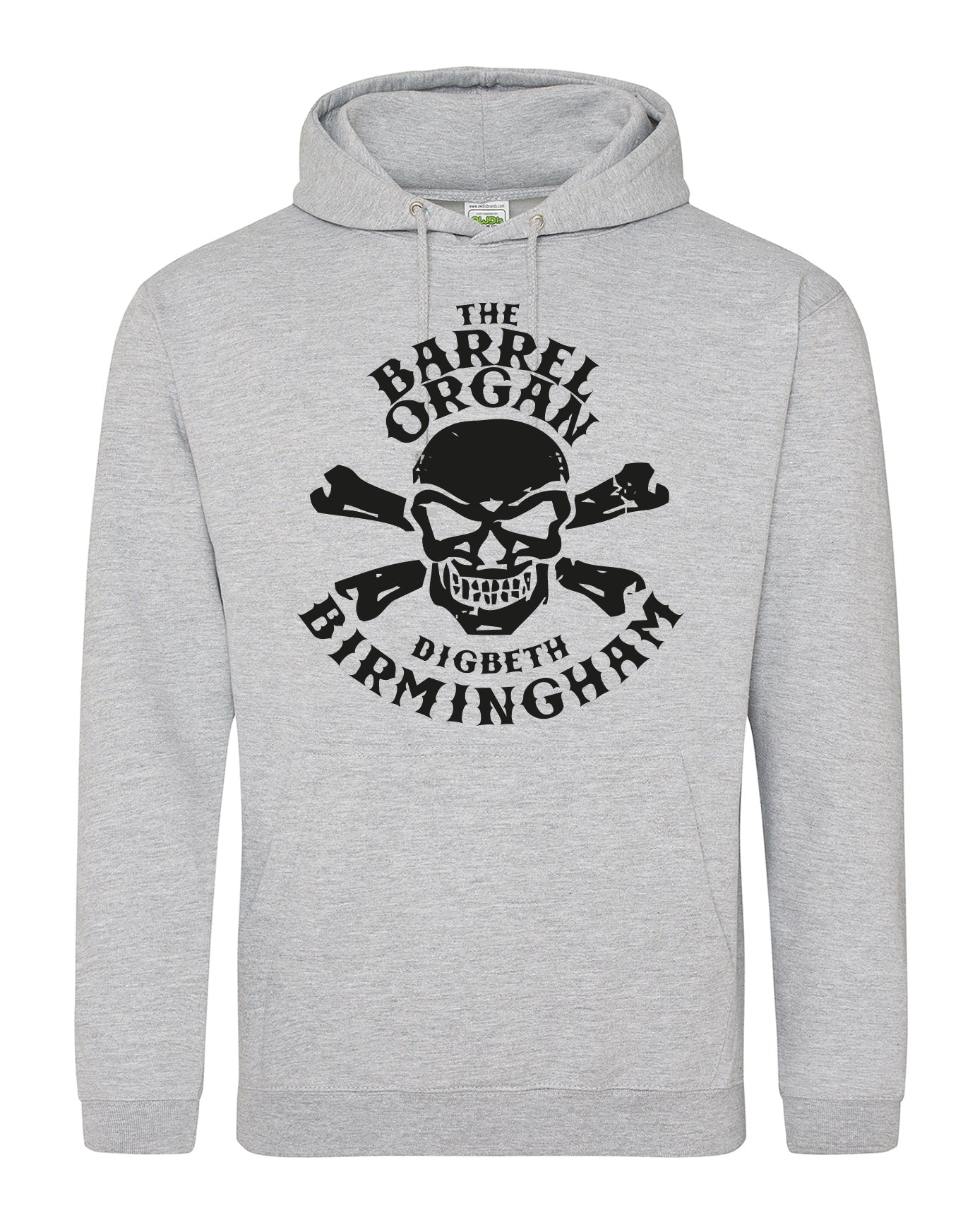 Barrel Organ skull crossbones unisex hoodie - various colours - Dirty Stop Outs