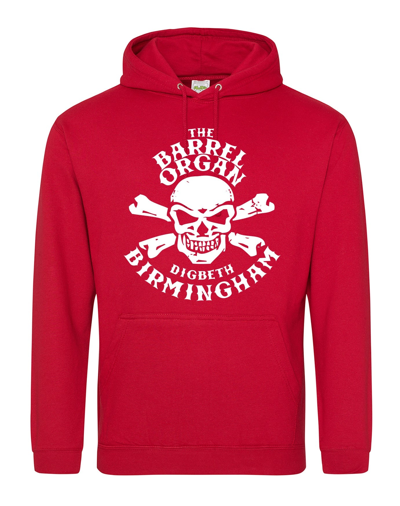 Barrel Organ skull crossbones unisex hoodie - various colours - Dirty Stop Outs