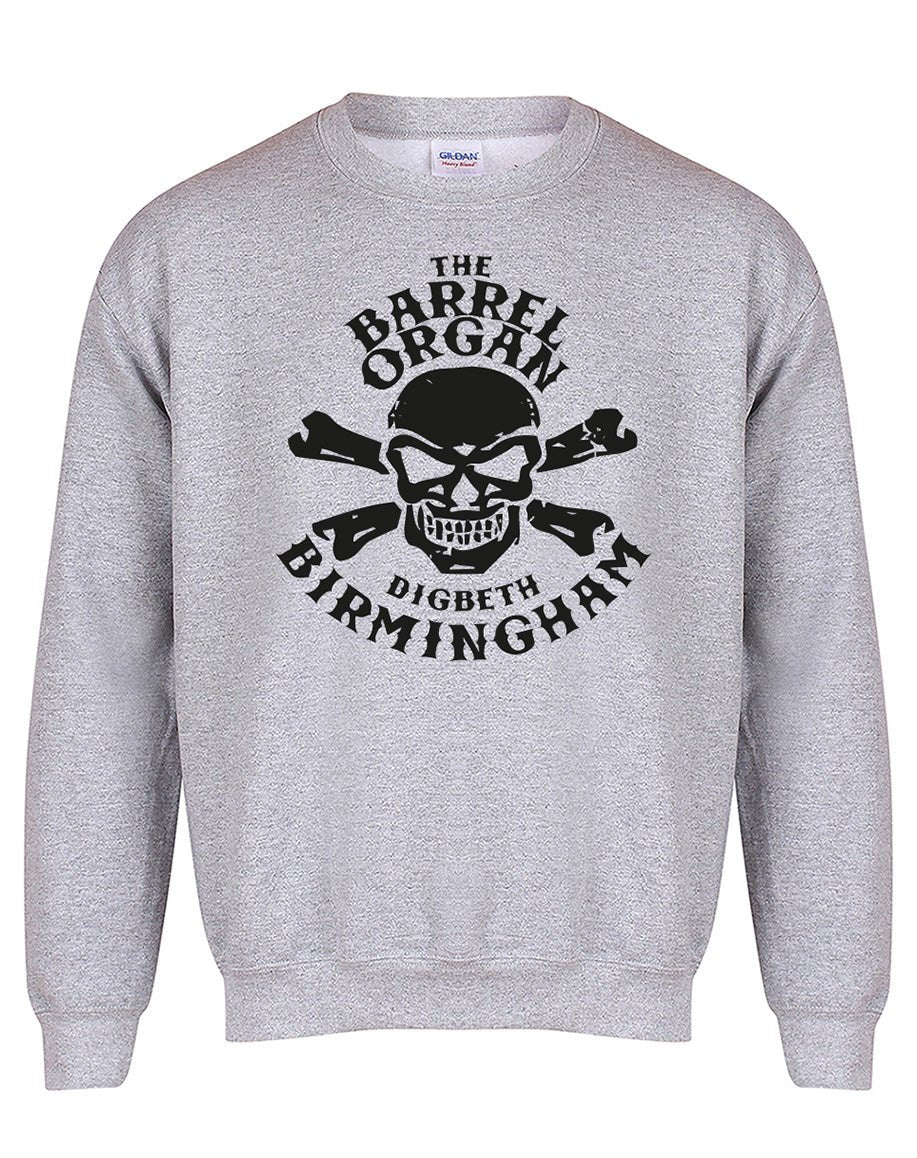 Barrel Organ unisex fit sweatshirt - various colours - Dirty Stop Outs