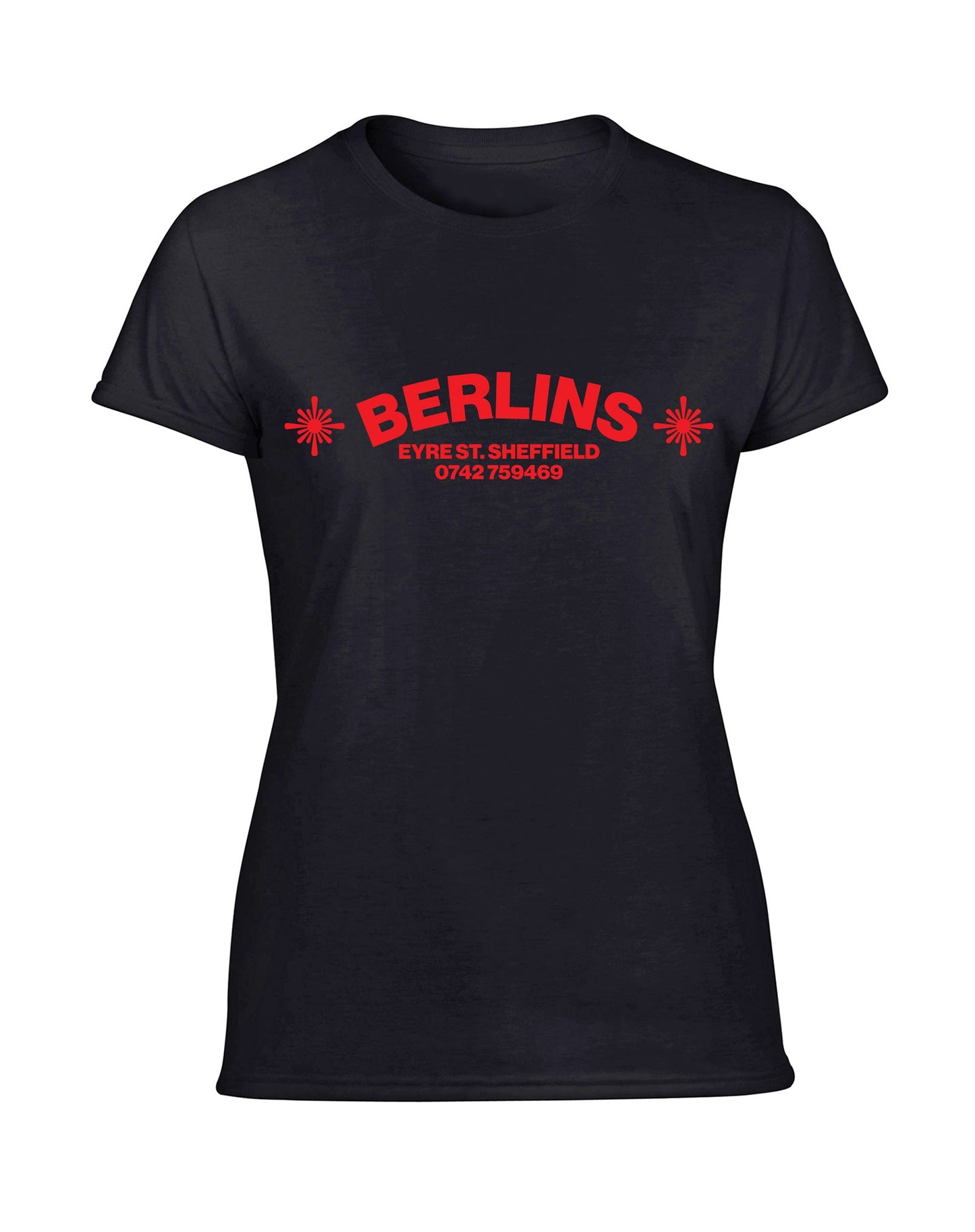 Berlins ladies fit t-shirt- various colours - Dirty Stop Outs