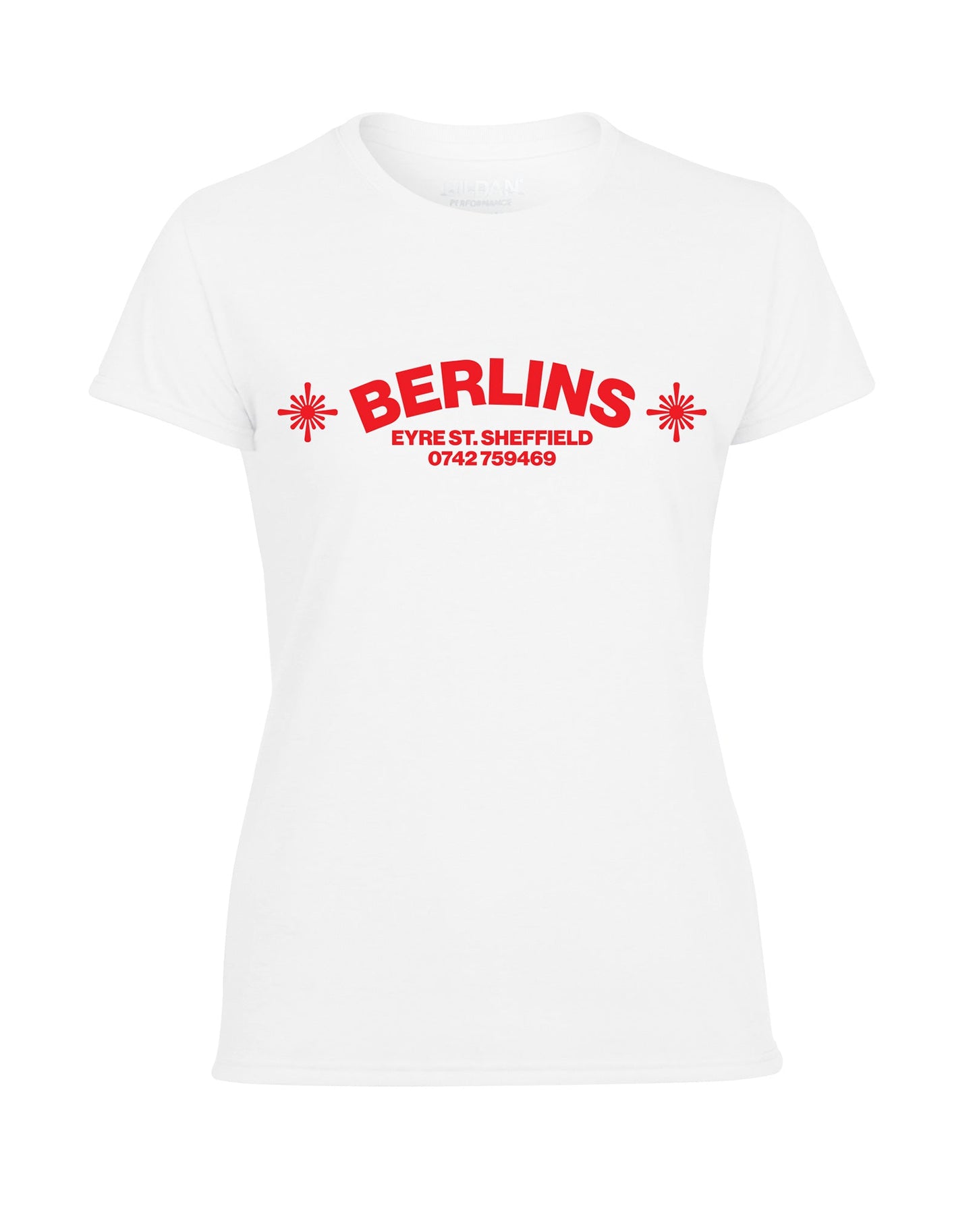 Berlins ladies fit t-shirt- various colours - Dirty Stop Outs