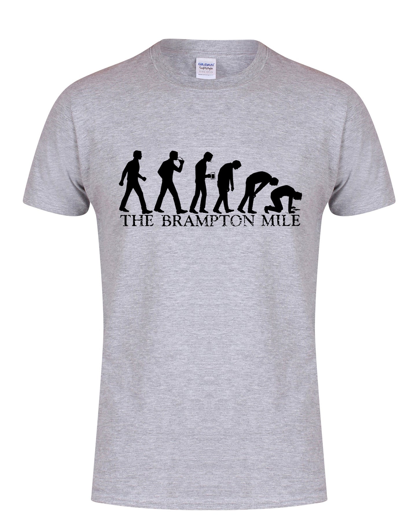 Brampton Mile unisex fit T-shirt - various colours - Dirty Stop Outs