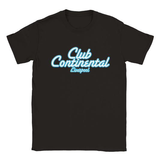 Club Continental unisex fit T-shirt - various colours - Dirty Stop Outs