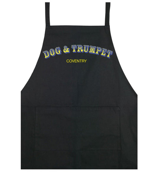 Dog & Trumpet - cooking apron - Dirty Stop Outs