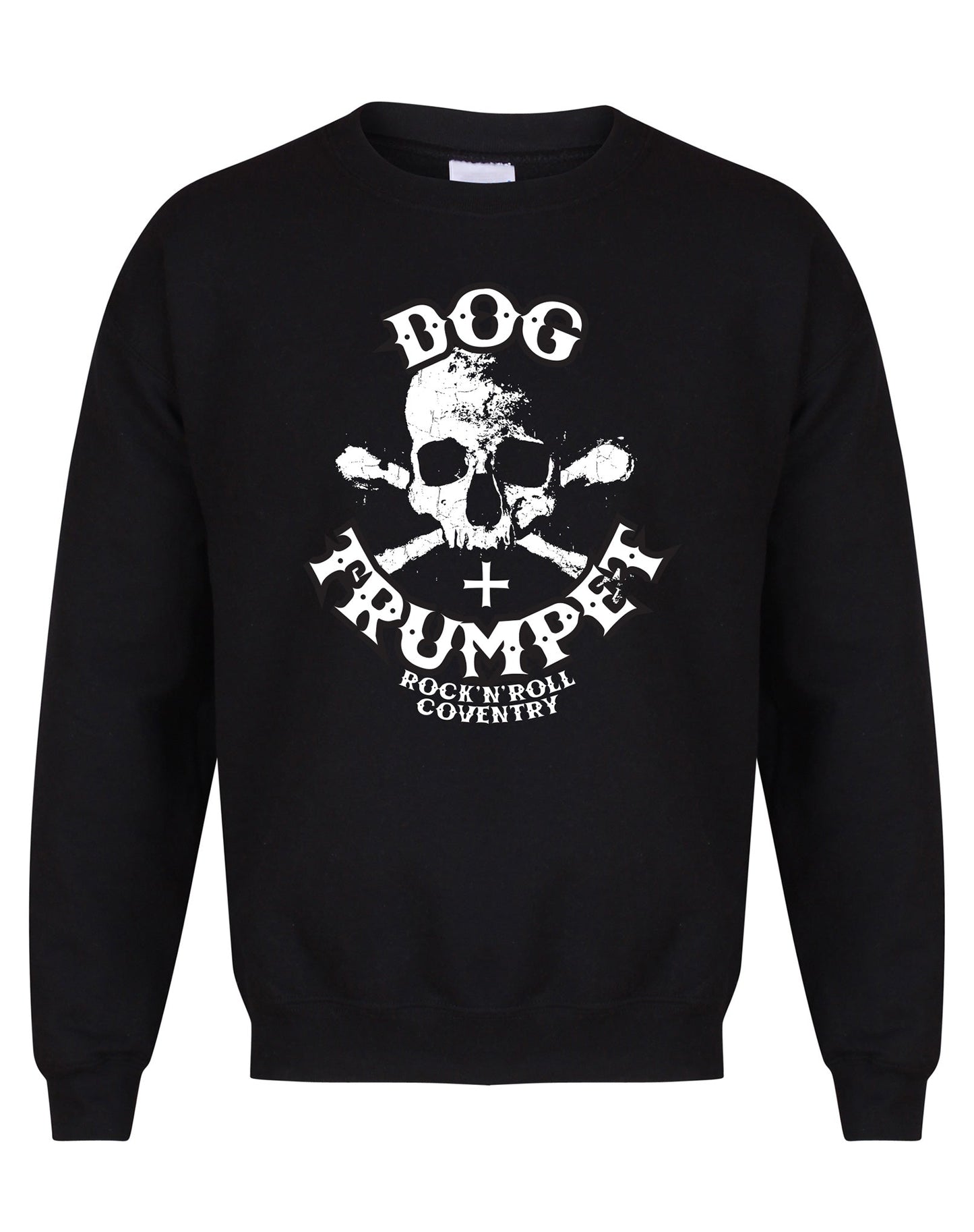 Dog & Trumpet (with skull) unisex fit sweatshirt - various colours - Dirty Stop Outs