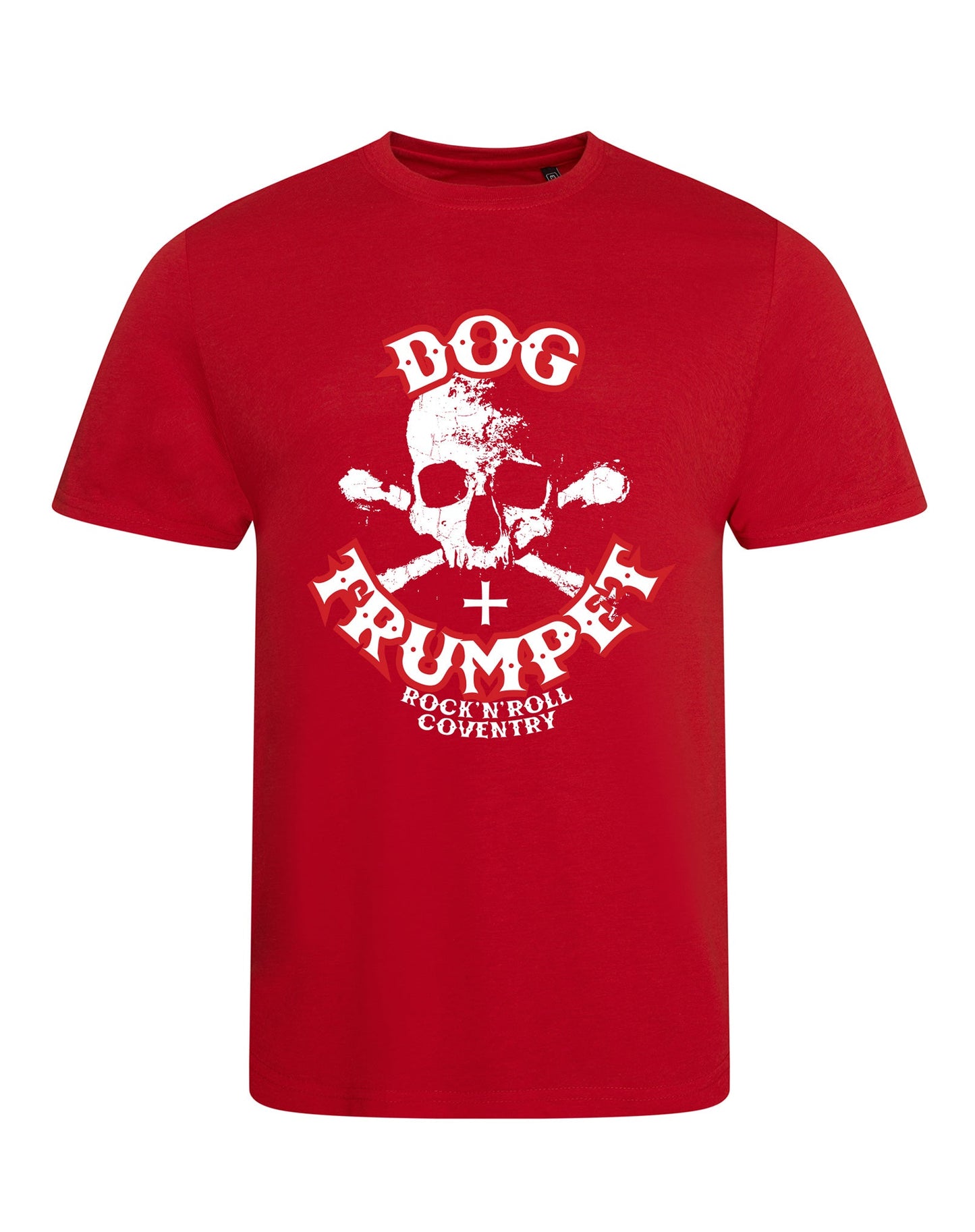 Dog & Trumpet (with skull) unisex T-shirt - various colours - Dirty Stop Outs