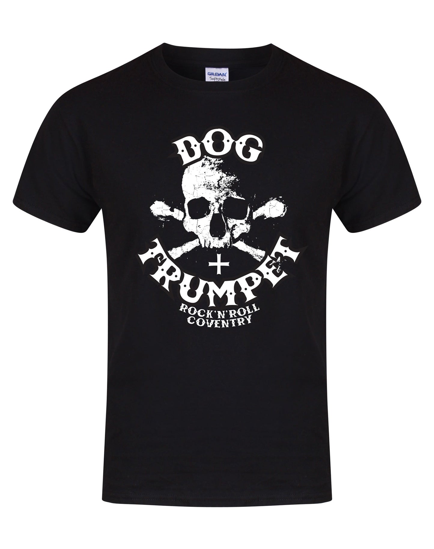 Dog & Trumpet (with skull) unisex T-shirt - various colours - Dirty Stop Outs