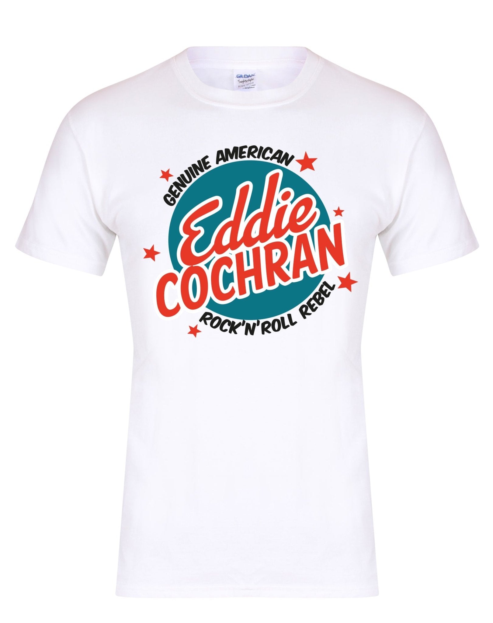 Eddie Cochran rock n roll rebel unisex fit T shirt various colours