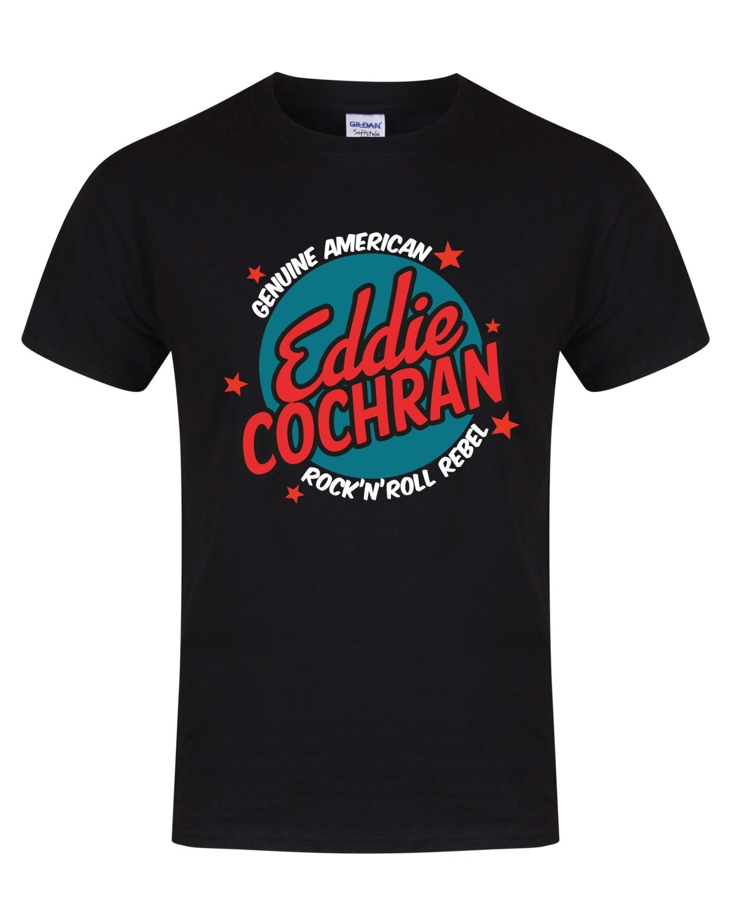 Eddie Cochran - rock'n'roll rebel - unisex fit T-shirt - various colours - Dirty Stop Outs