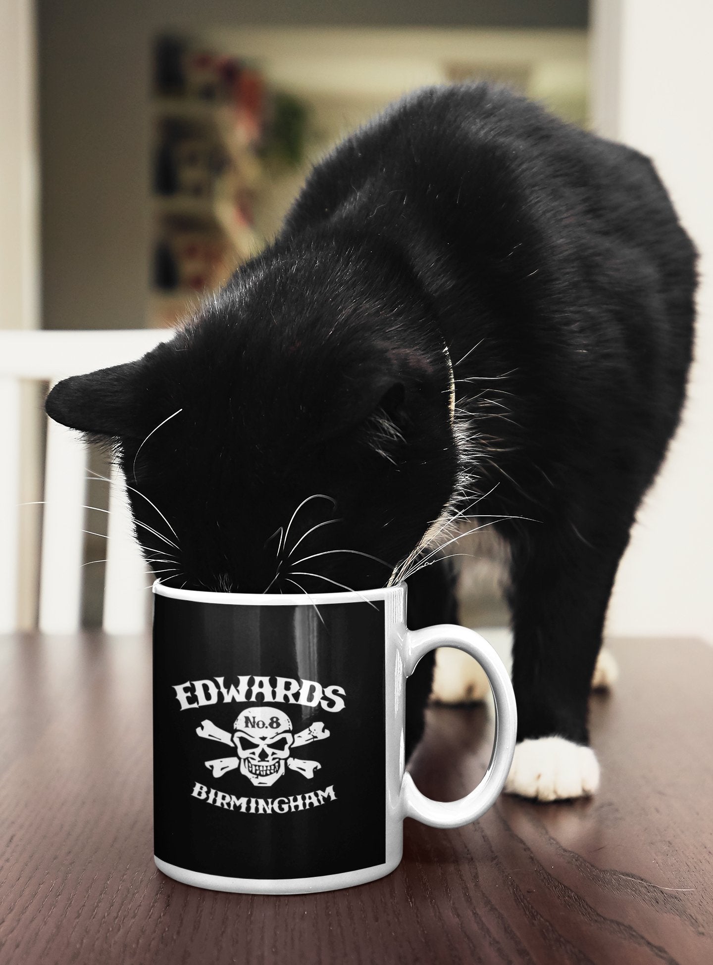 Edwards No. 8 skull/crossbones mug - Dirty Stop Outs