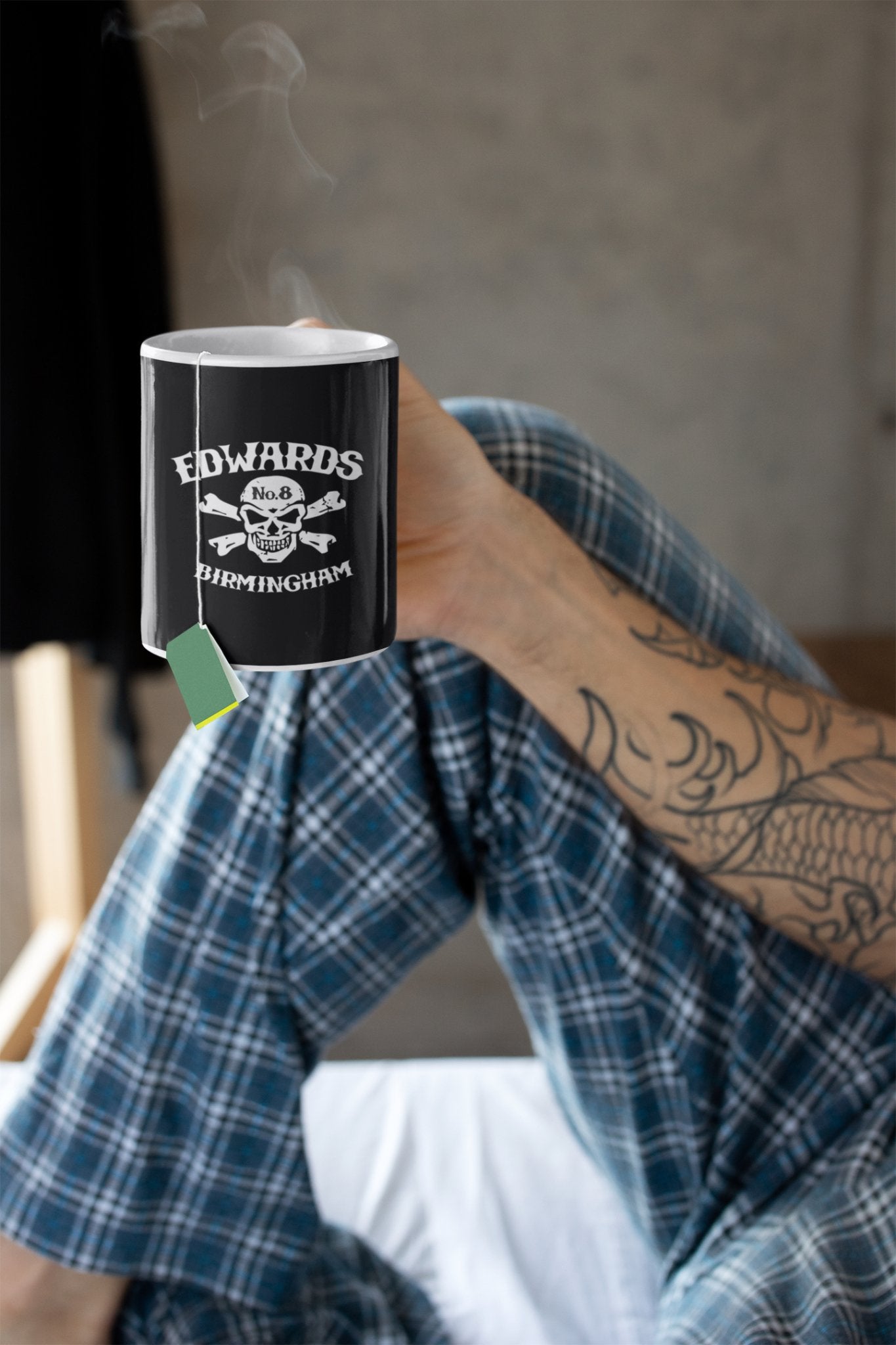 Edwards No. 8 skull/crossbones mug - Dirty Stop Outs