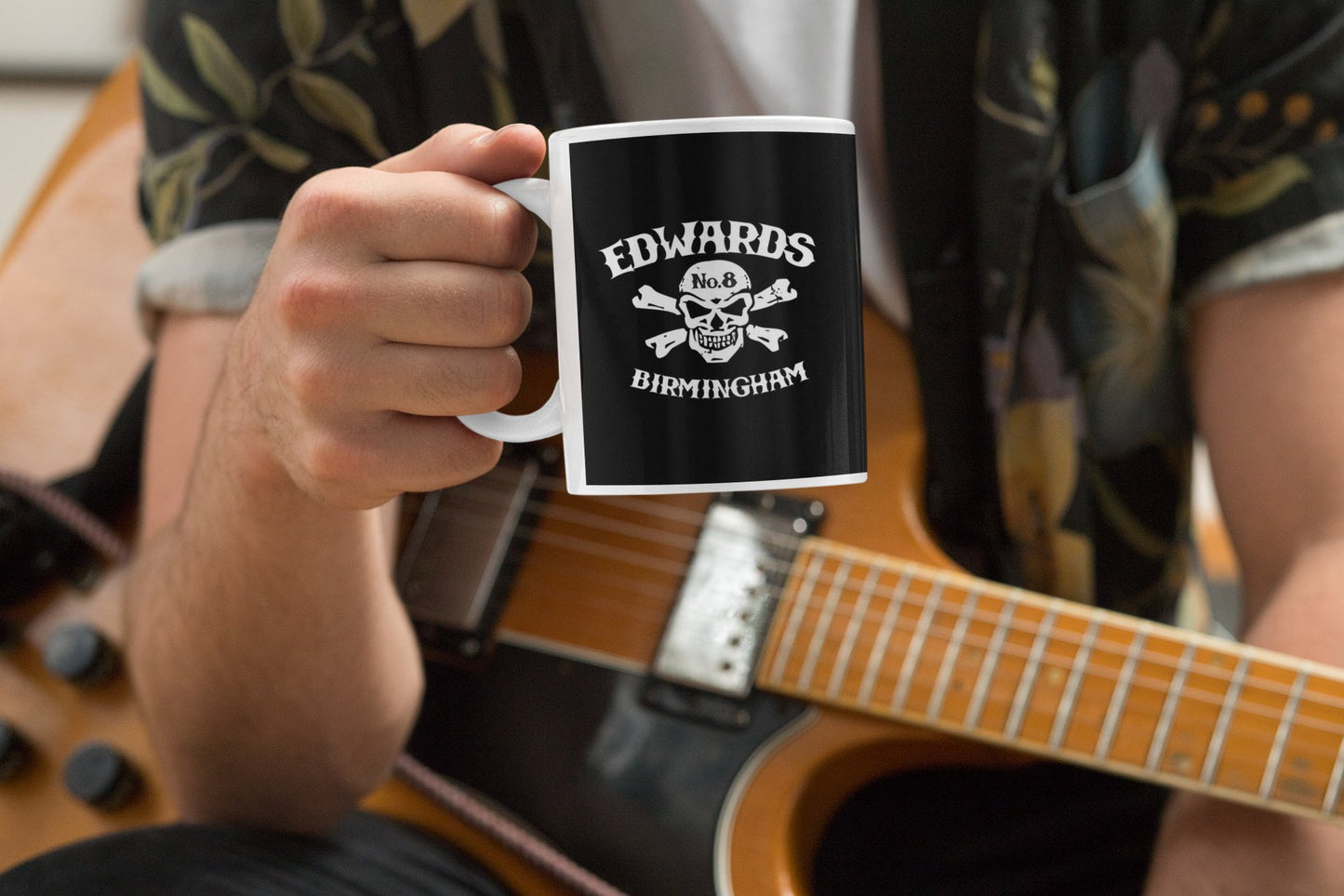 Edwards No. 8 skull/crossbones mug - Dirty Stop Outs