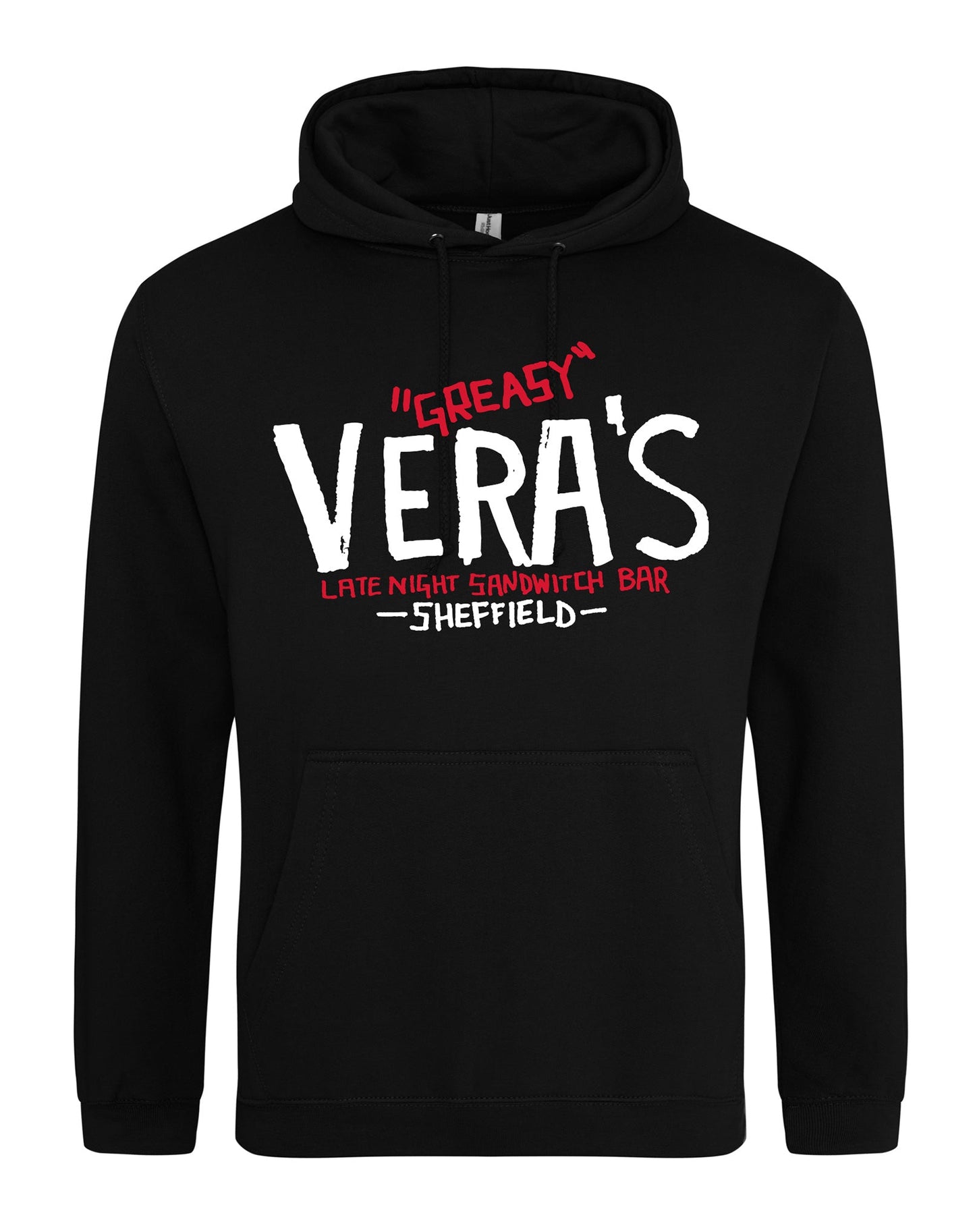 Greasy Vera's (original logo) unisex fit hoodie - various colours - Dirty Stop Outs