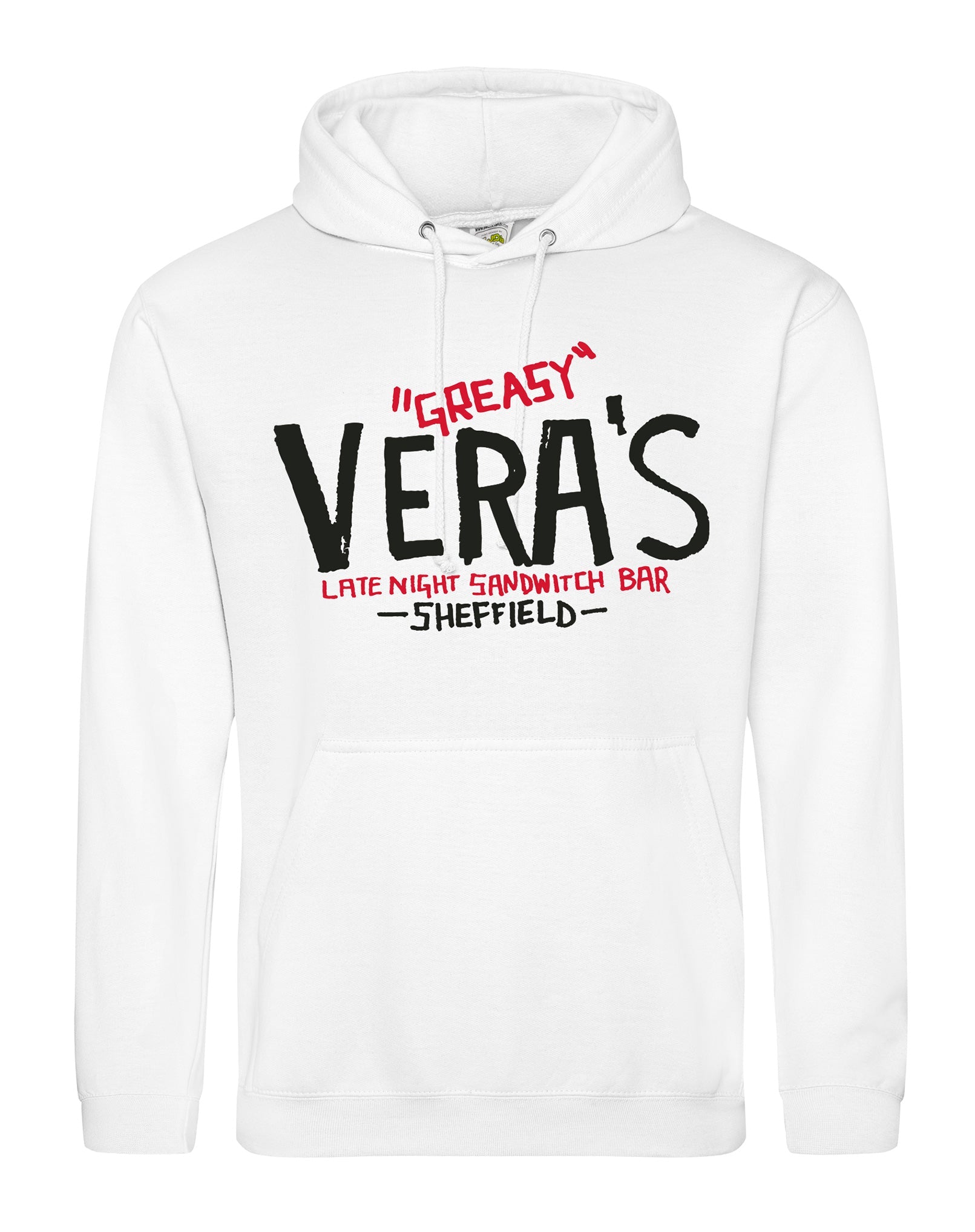 Greasy Vera's (original logo) unisex fit hoodie - various colours - Dirty Stop Outs
