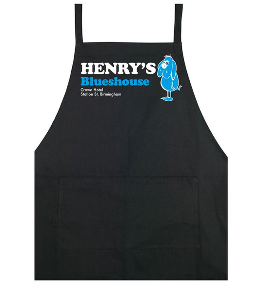Henry's Blueshouse cooking apron - Dirty Stop Outs
