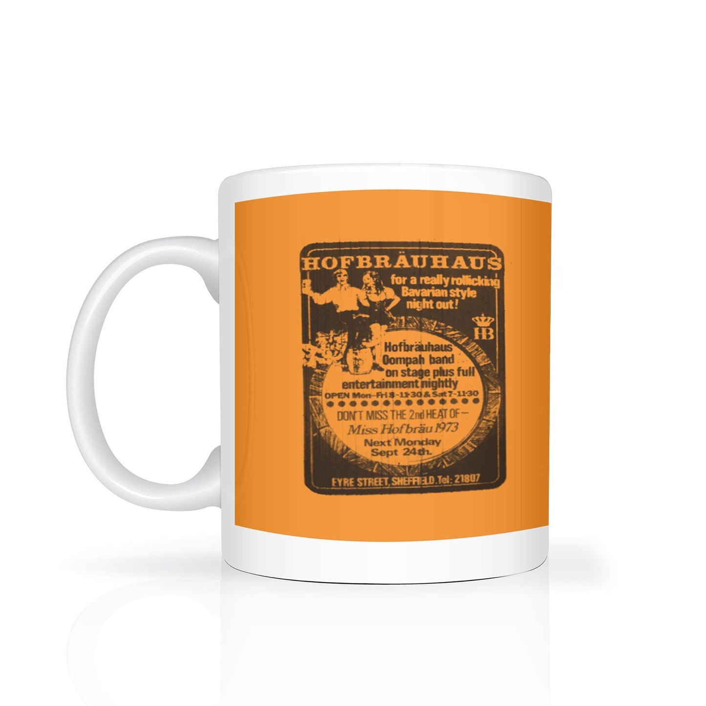 Hofbrähaus advert mug - Dirty Stop Outs