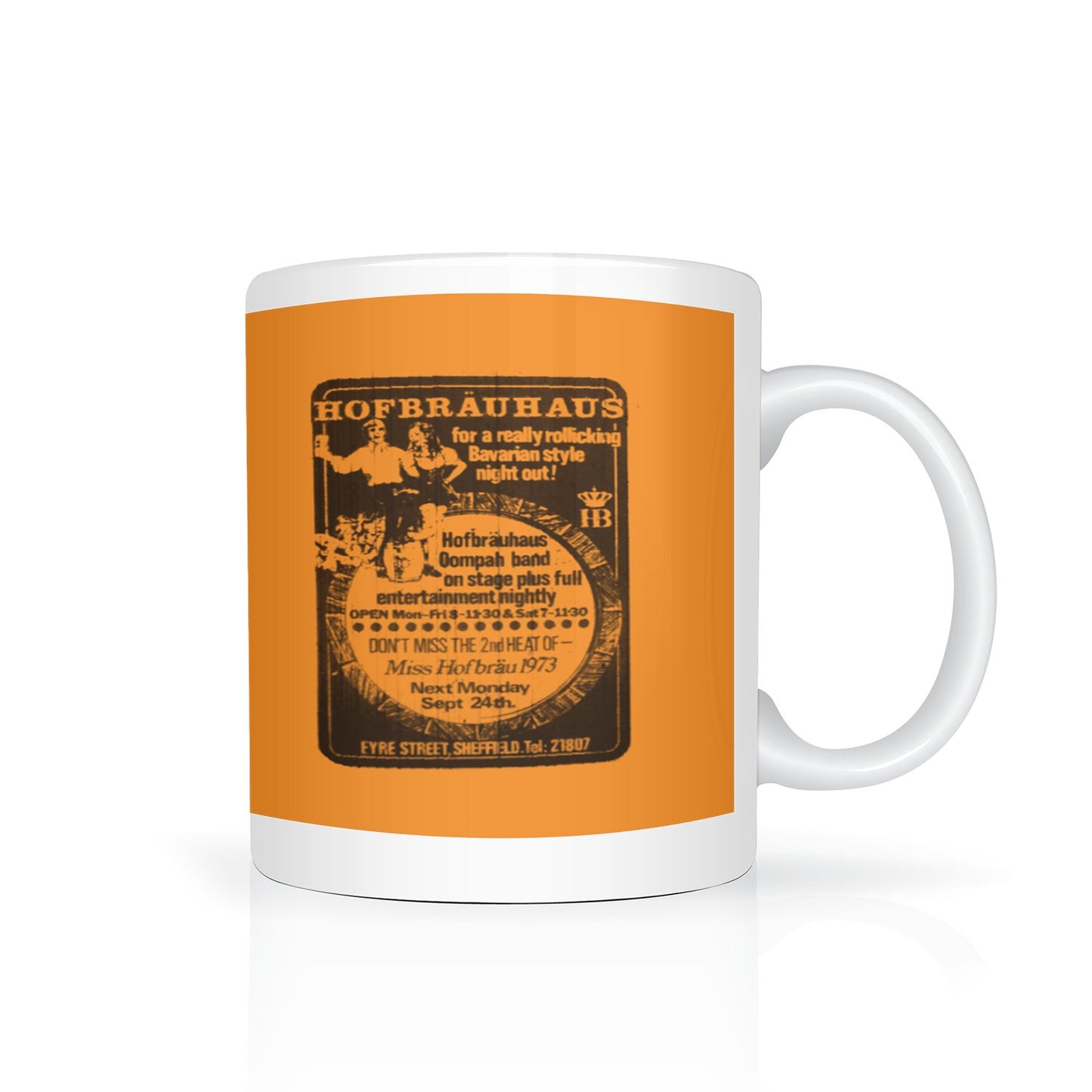 Hofbrähaus advert mug - Dirty Stop Outs