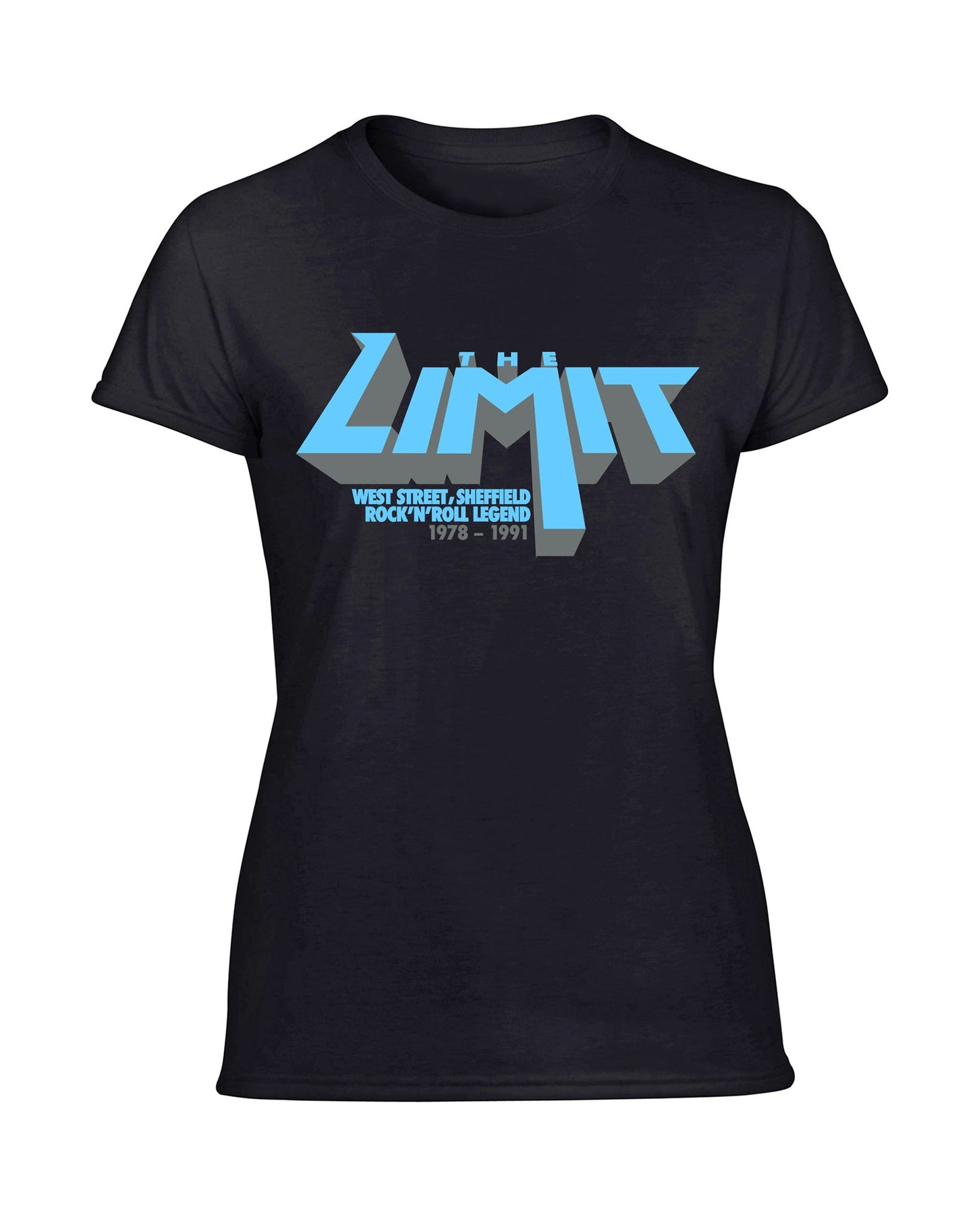 Limit anniversary (blue logo) ladies fit T-shirt - various colours - Dirty Stop Outs