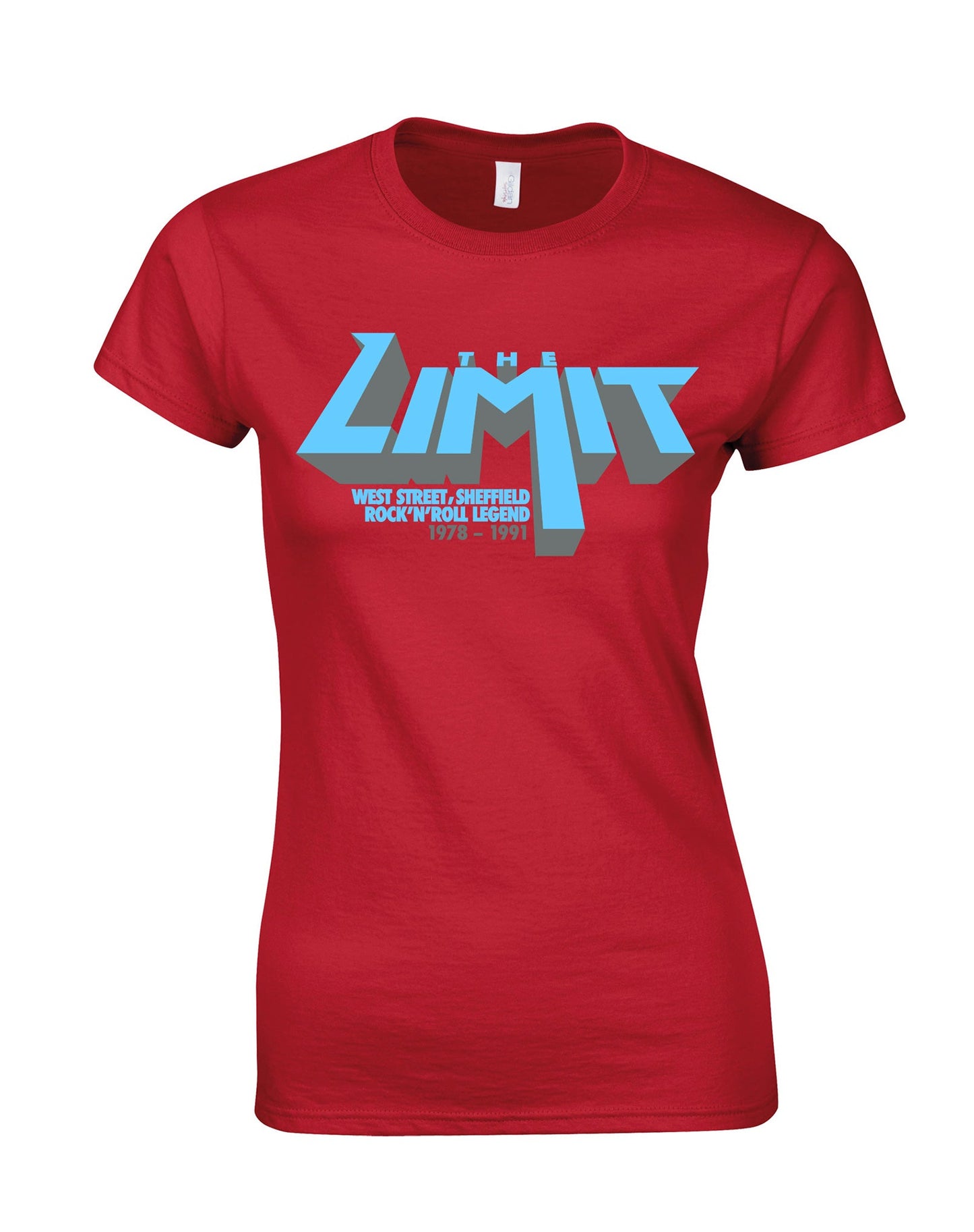 Limit anniversary (blue logo) ladies fit T-shirt - various colours - Dirty Stop Outs