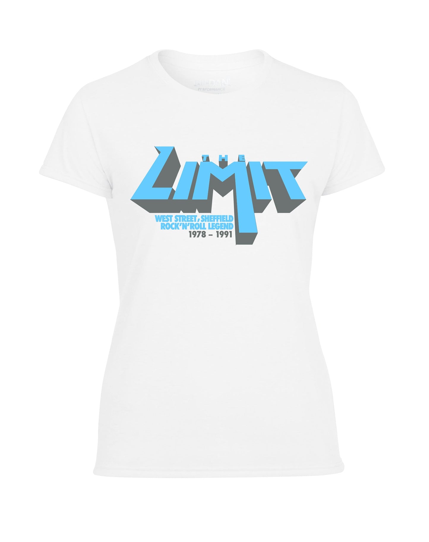 Limit anniversary (blue logo) ladies fit T-shirt - various colours - Dirty Stop Outs