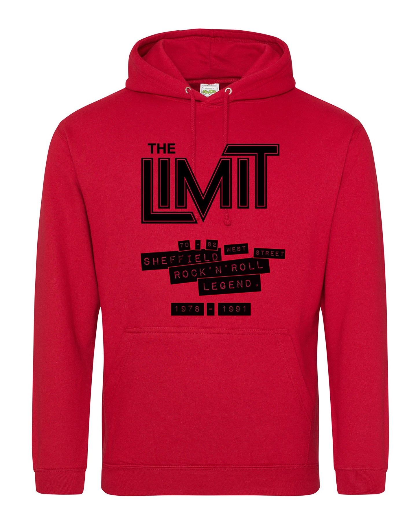 Limit unisex fit hoodie - various colours - Dirty Stop Outs