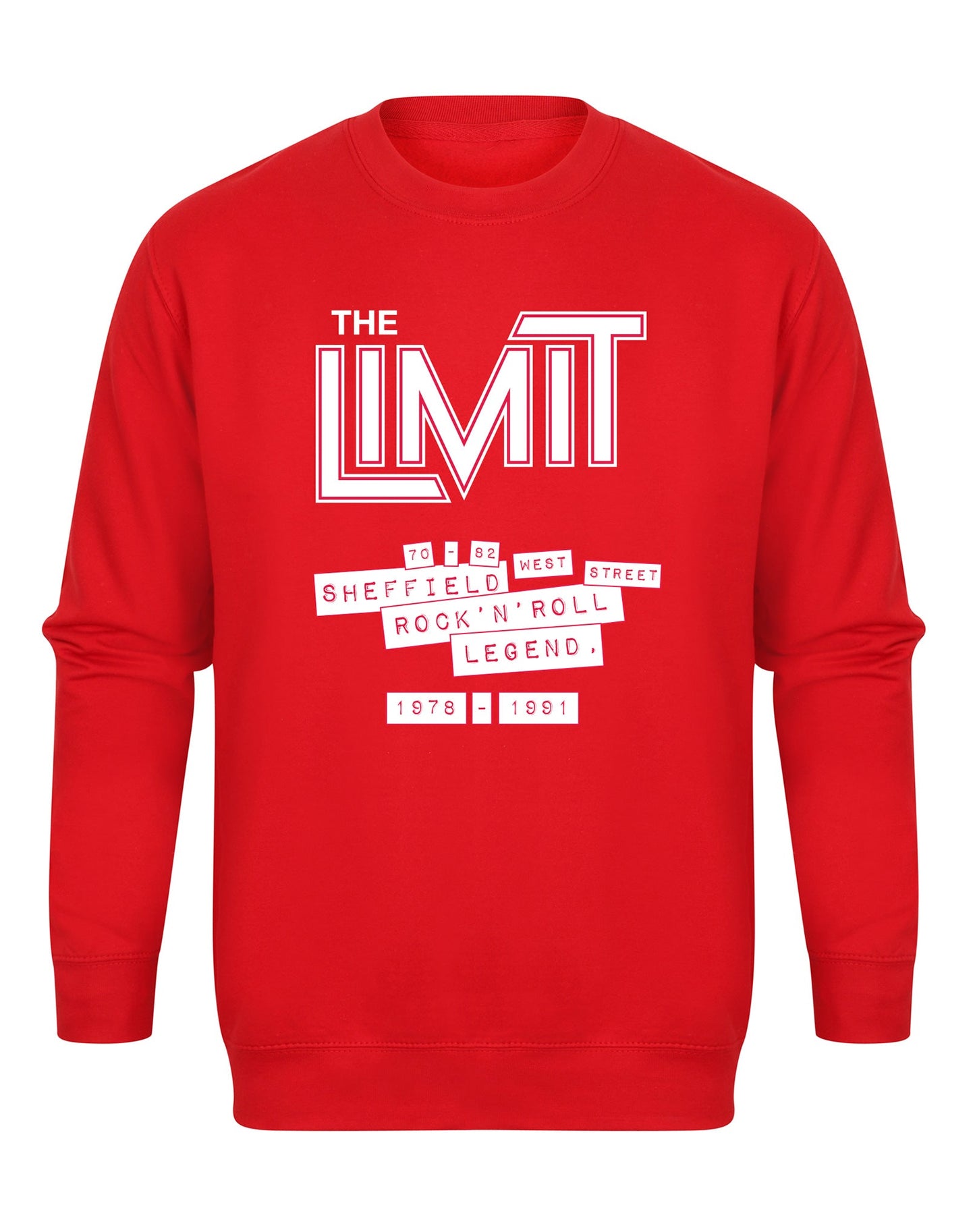 Limit unisex fit sweatshirt - various colours - Dirty Stop Outs