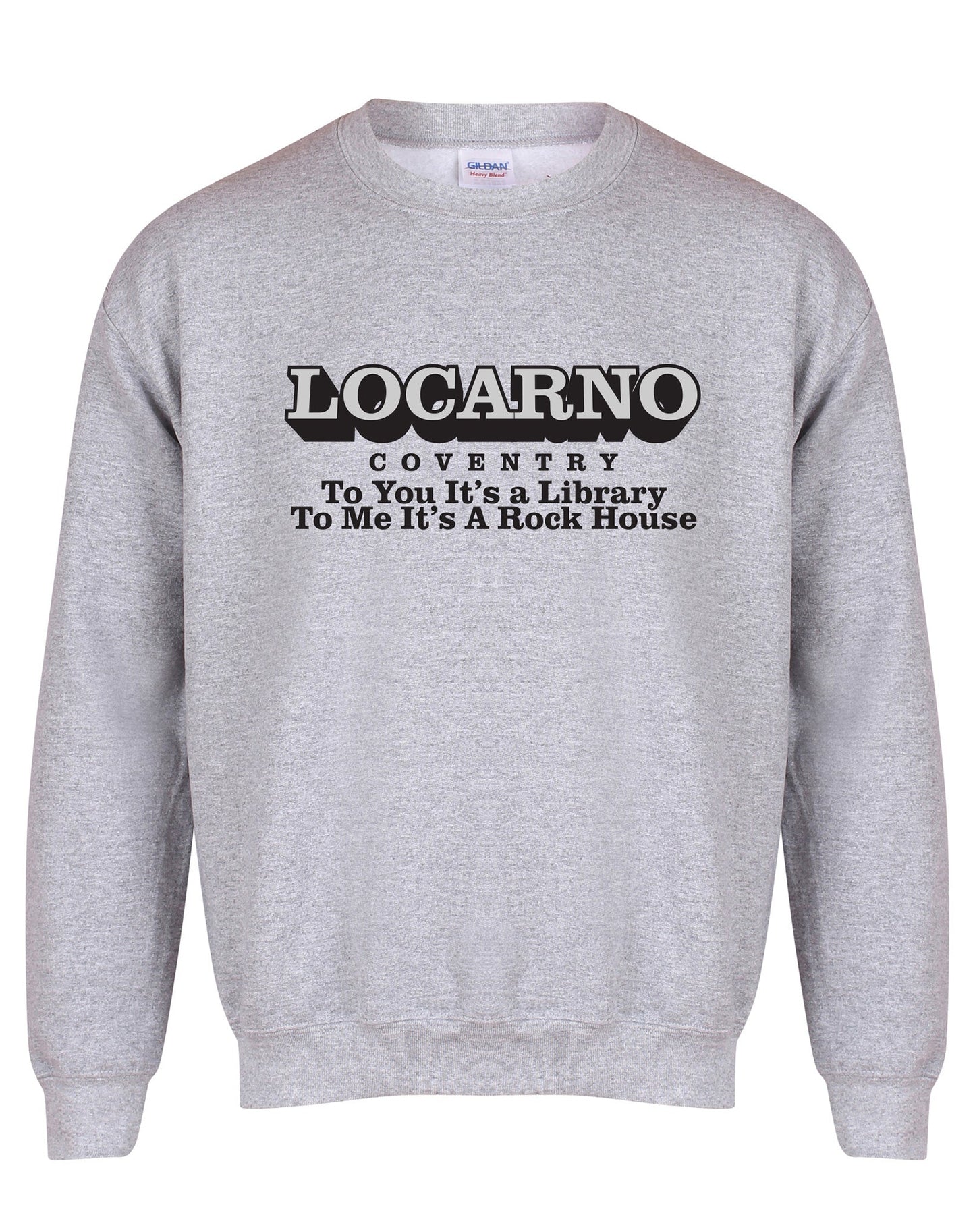 Locarno/Rockhouse - Coventry - unisex fit sweatshirt - various colours - Dirty Stop Outs