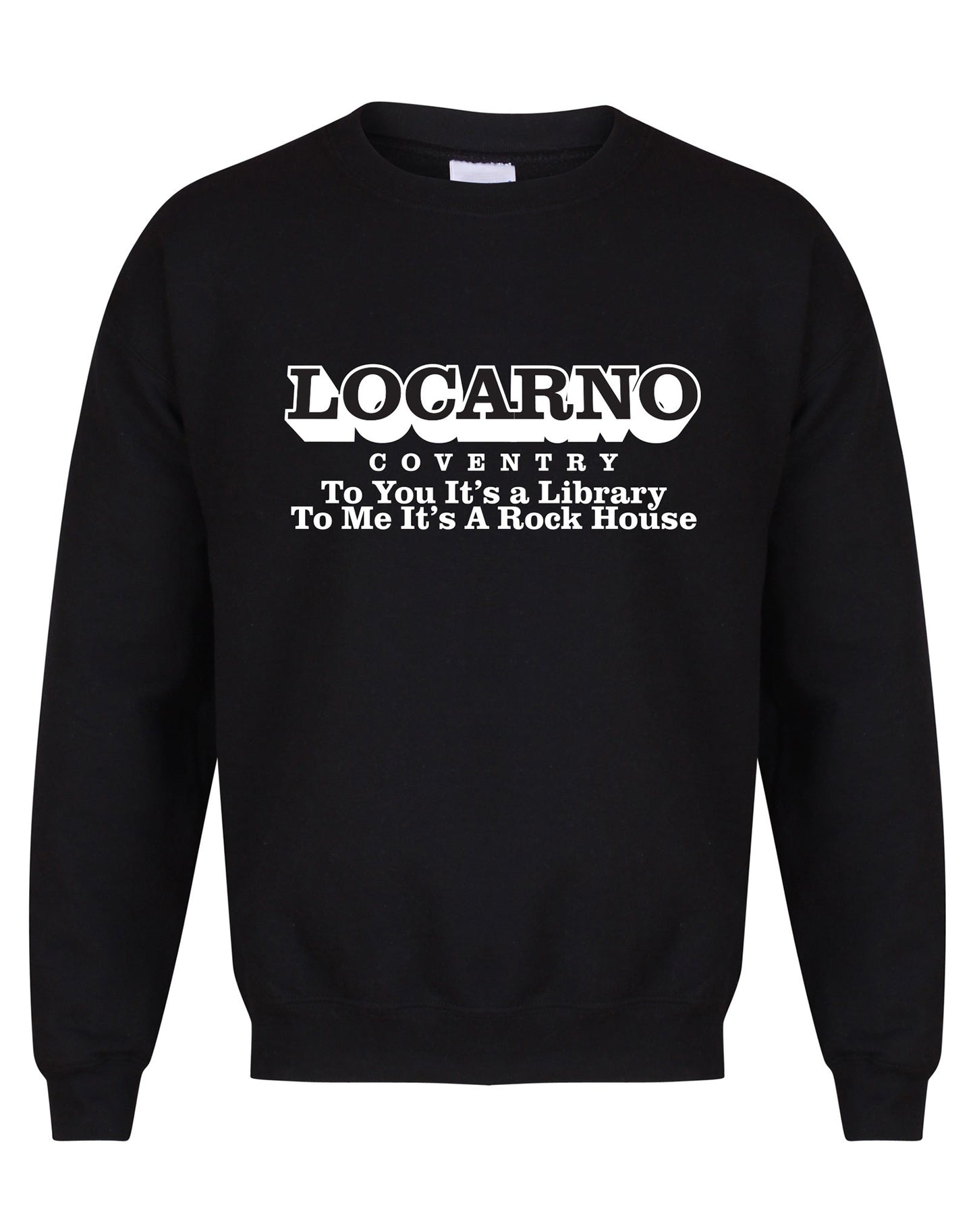 Locarno/Rockhouse - Coventry - unisex fit sweatshirt - various colours - Dirty Stop Outs