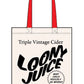 Loony Juice canvas tote bag - Dirty Stop Outs