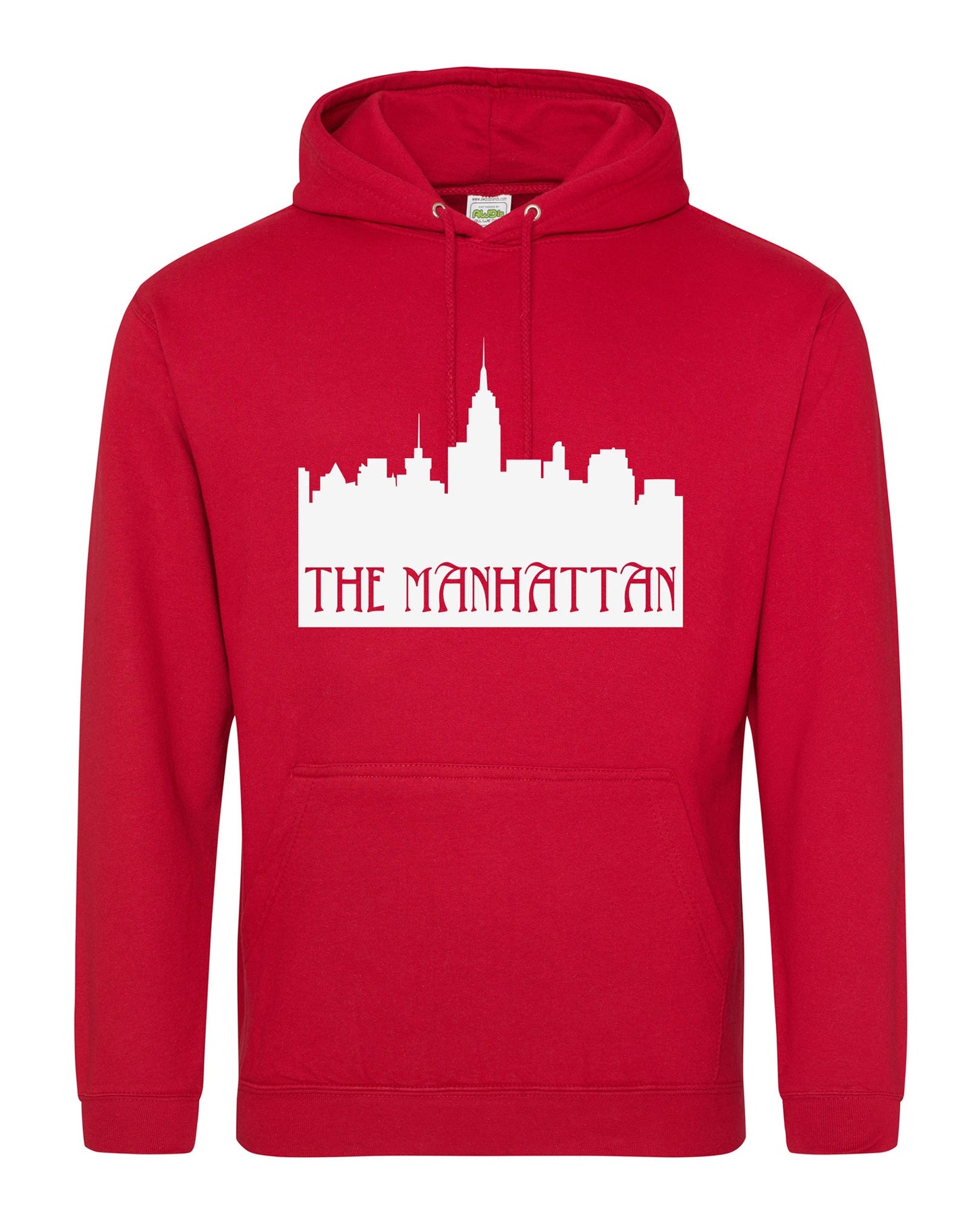 Manhattan unisex fit hoodie - various colours - Dirty Stop Outs