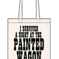 Painted Wagon canvas tote bag - Dirty Stop Outs