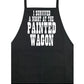 Painted Wagon cooking apron - Dirty Stop Outs