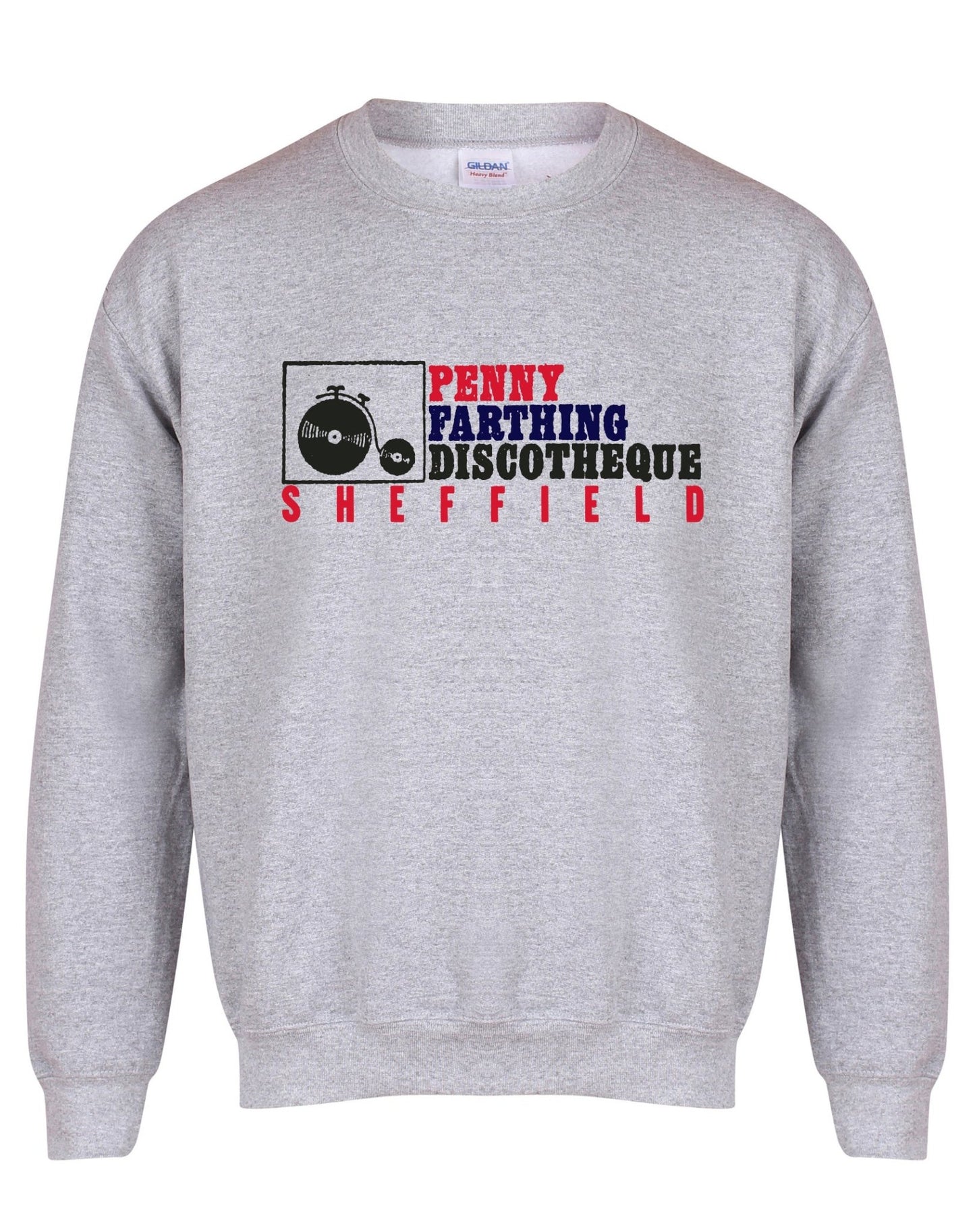 Penny Farthing unisex fit sweatshirt - various colours - Dirty Stop Outs