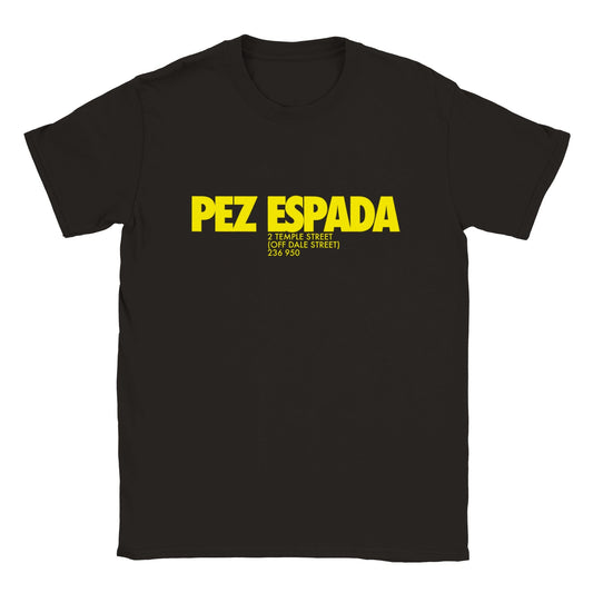 Pez Espada unisex T-shirt - various colours - Dirty Stop Outs