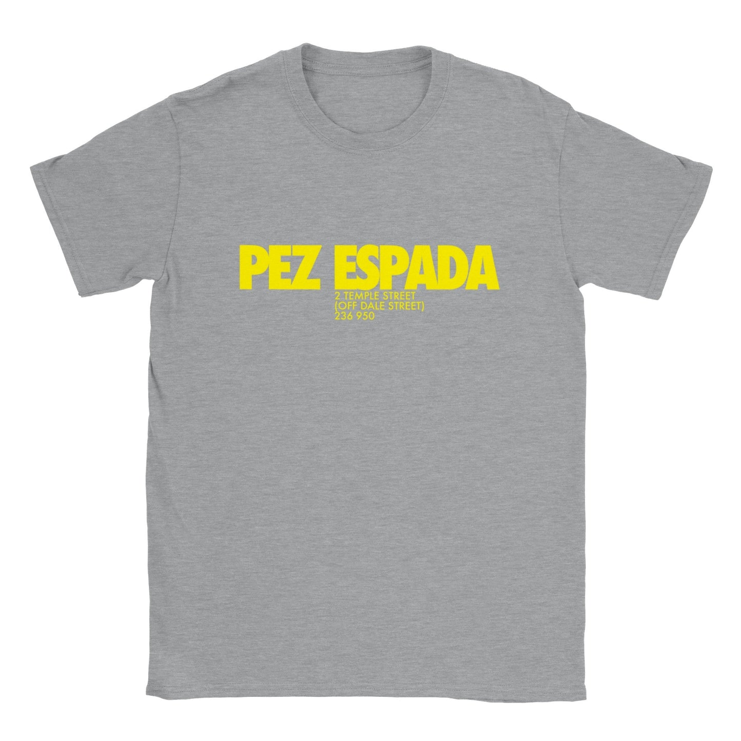Pez Espada unisex T-shirt - various colours - Dirty Stop Outs