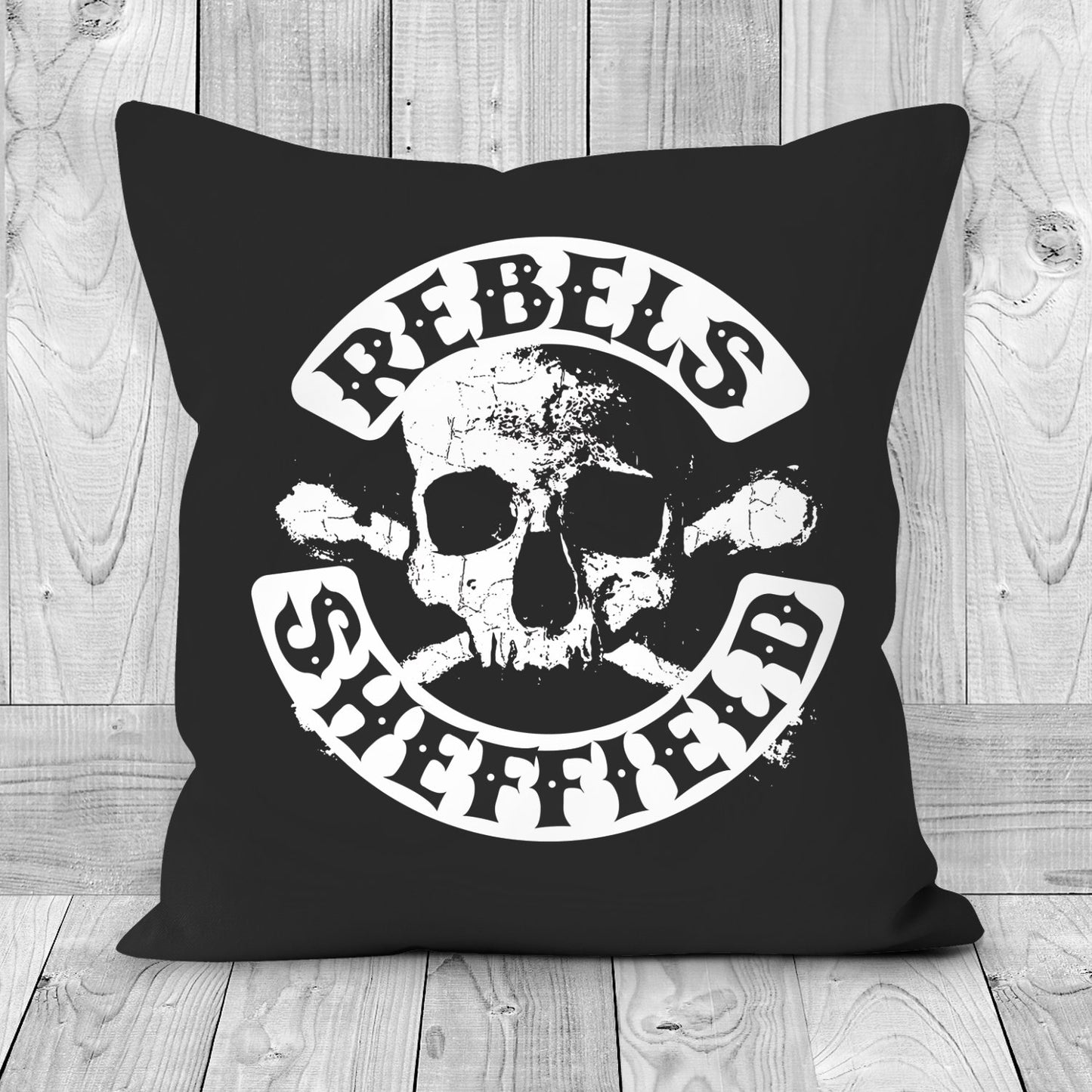 Rebels - handmade cushion - Dirty Stop Outs