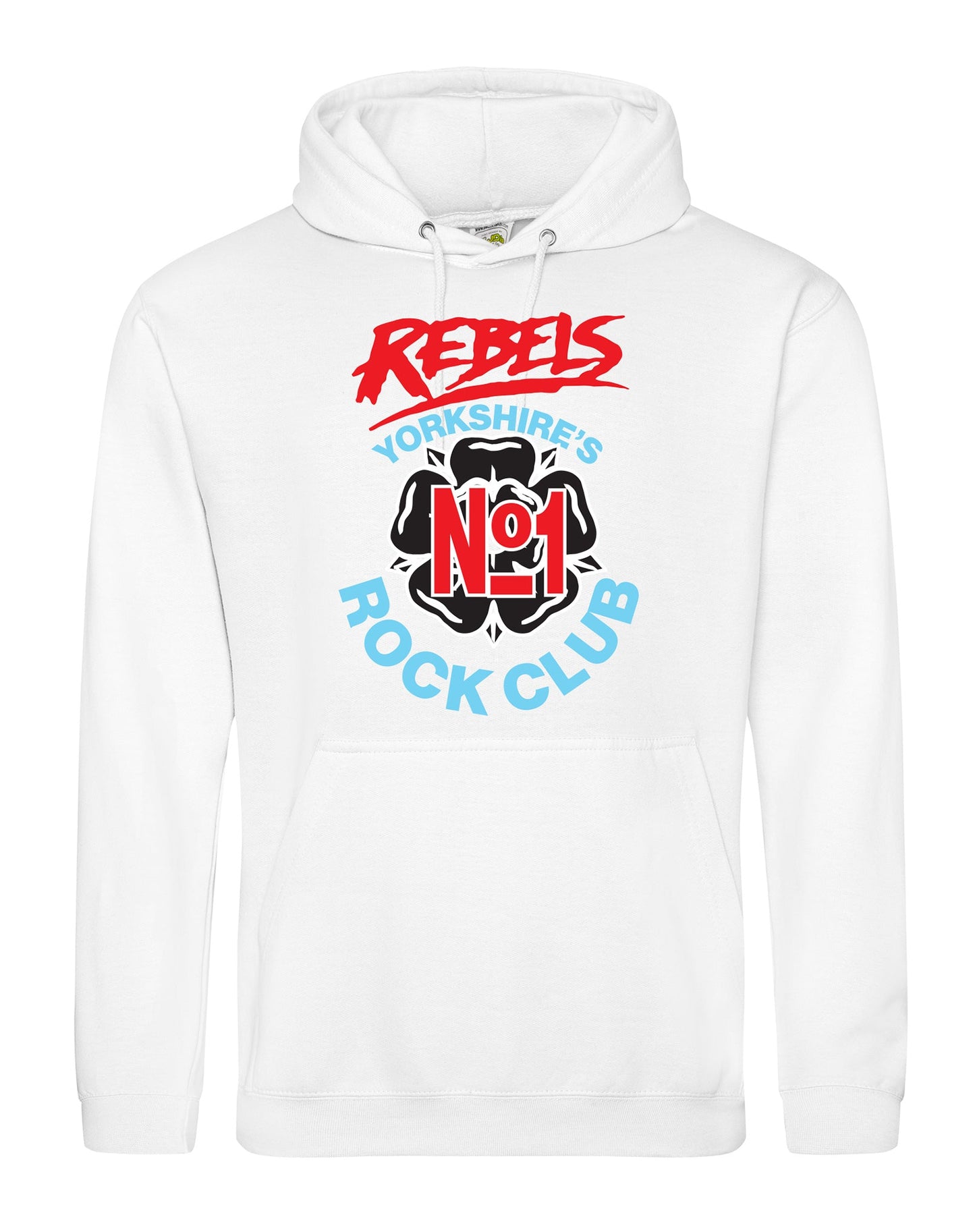 Rebels No. 1 rock club unisex fit hoodie - various colours - Dirty Stop Outs